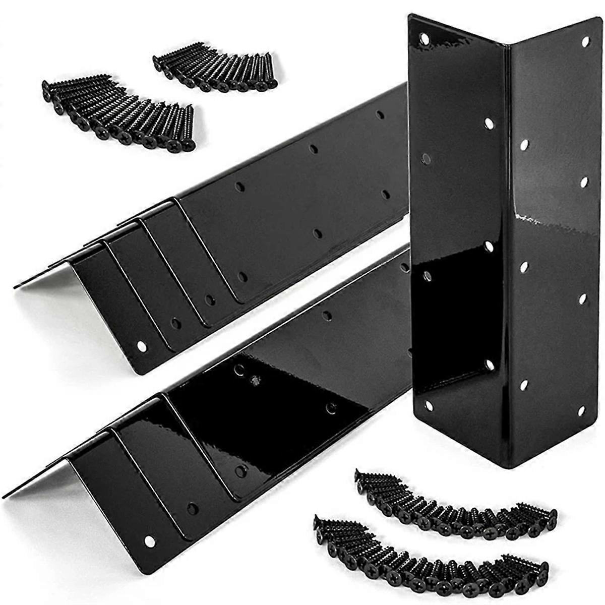 Set of 8 Raised Garden Bed Corner Brackets for 20In-24In H Bed