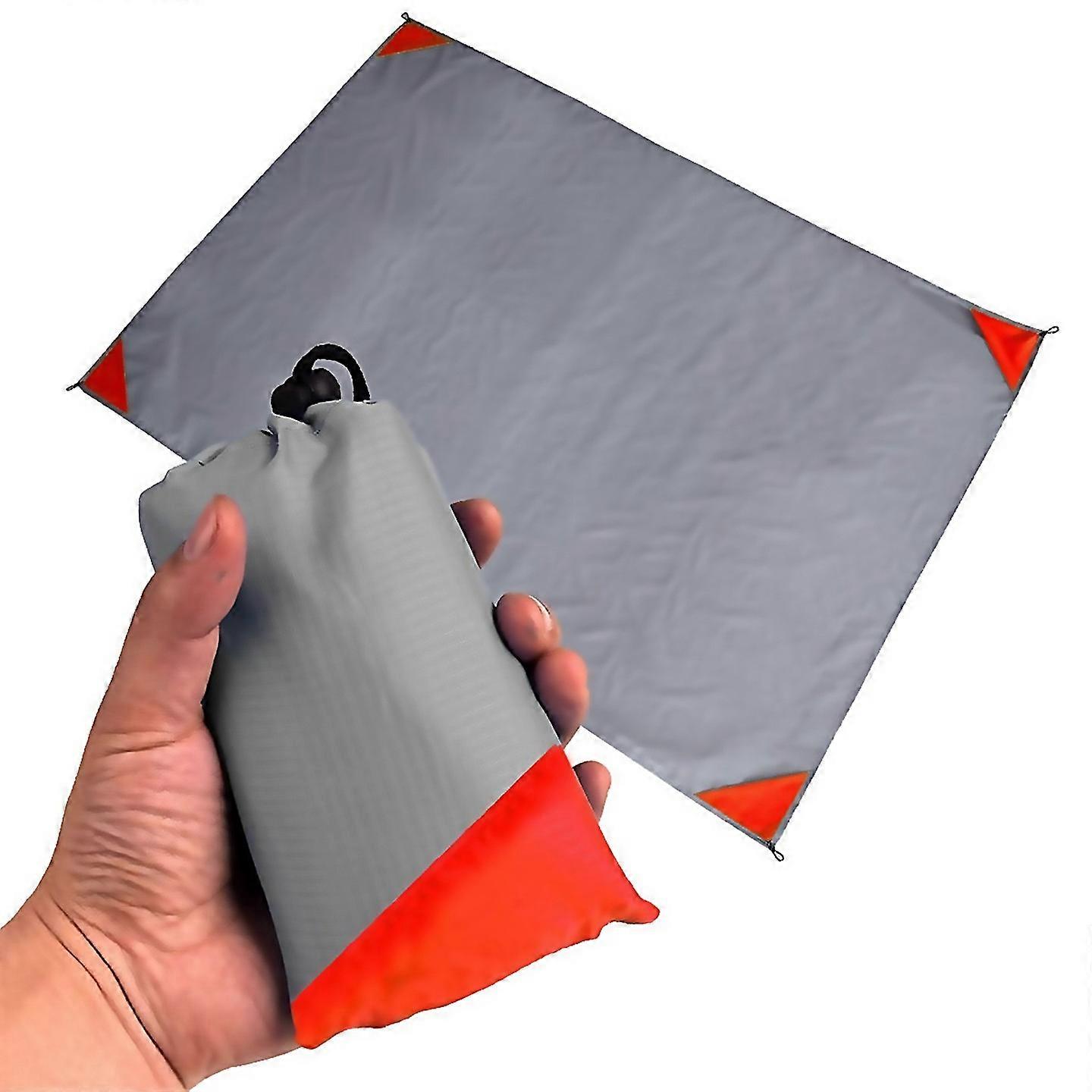 For Waterproof Outdoor Camping Matpicnic Blanket Moistureproof Red