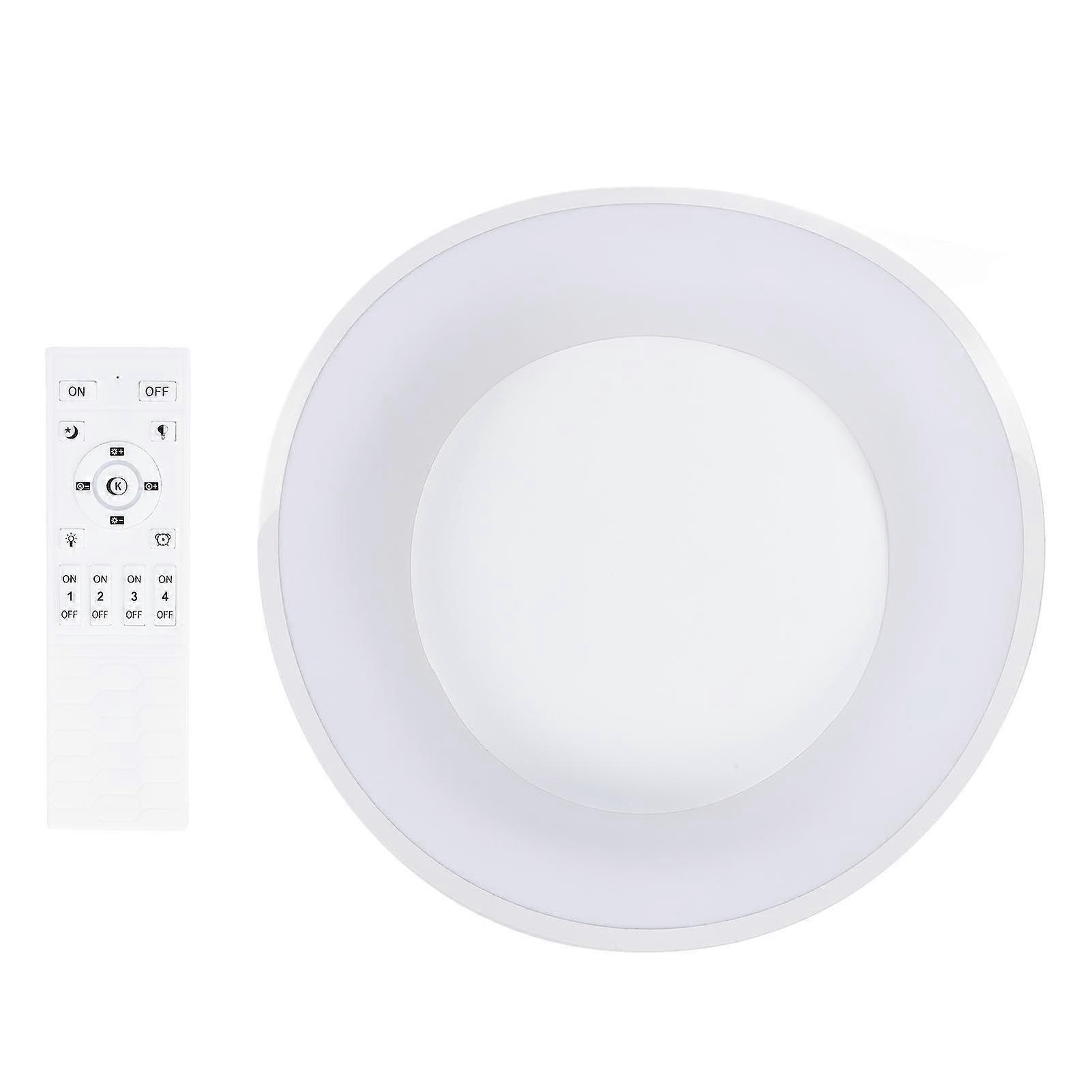 LED Ceiling Light Dimmable Flush Mount Light Fixture with Remote Control for Bedroom Kitchen Laundry Room