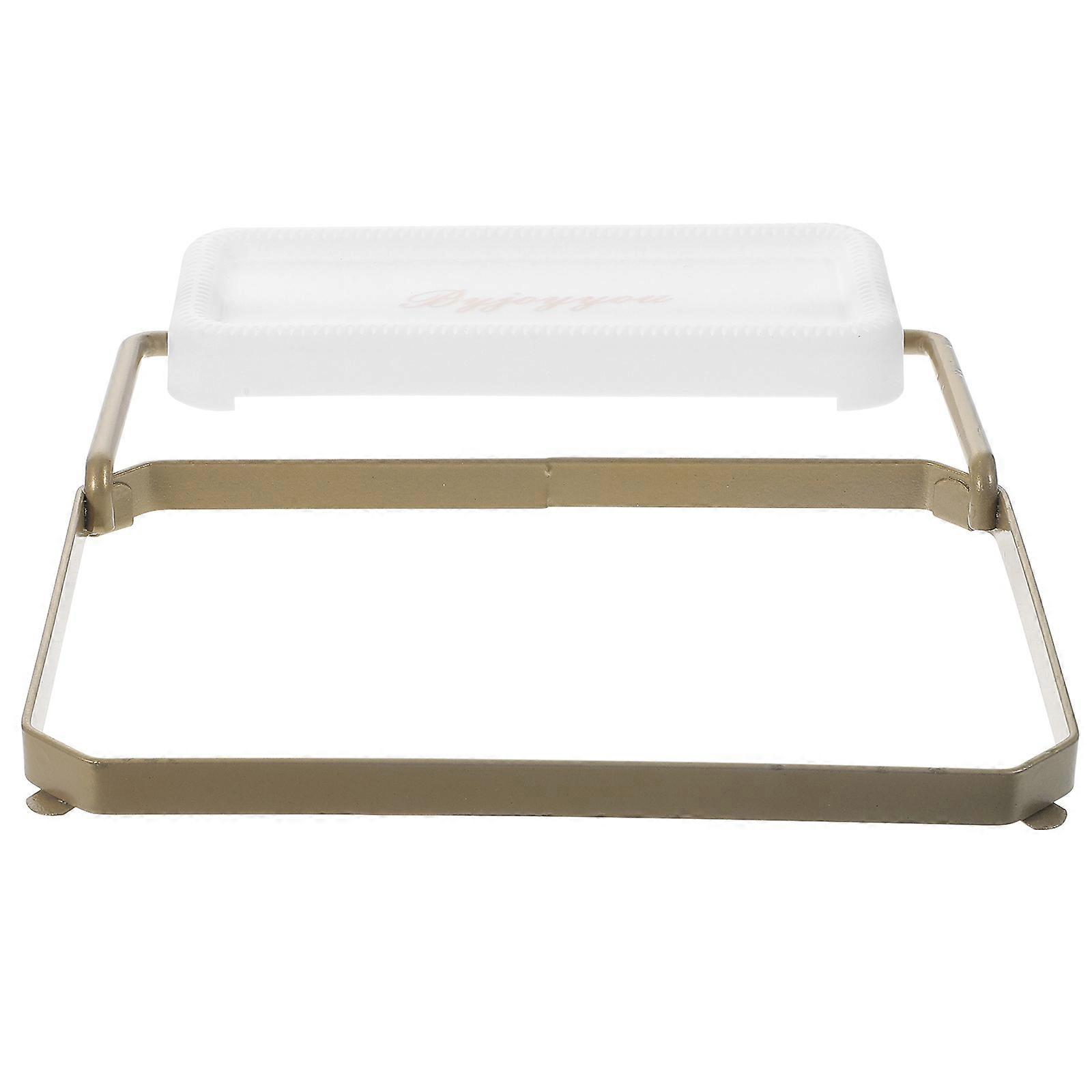 Sink Drain Basket Strainer Rack for Kitchen Use 5Sets White