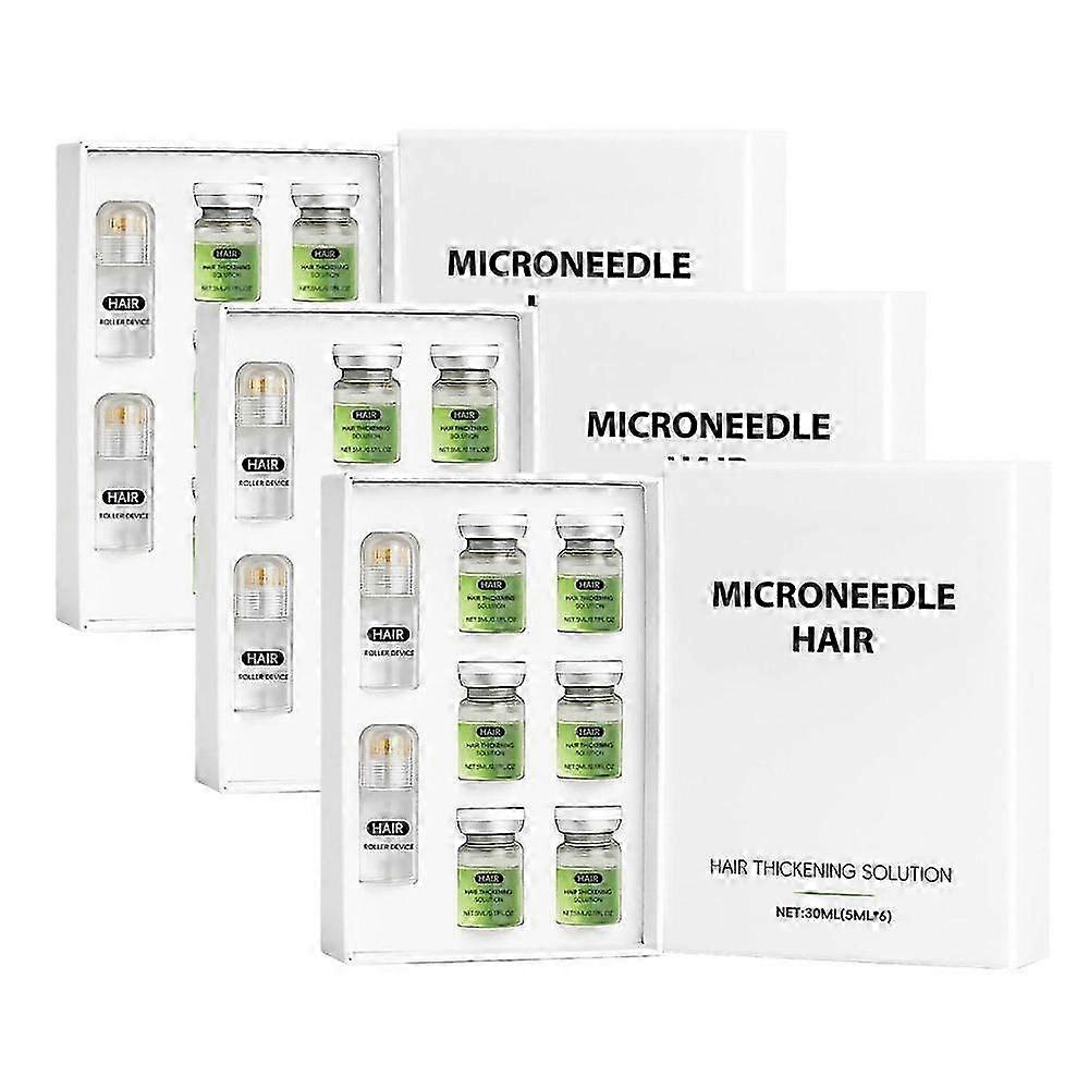 1-3 Set Alphainfuse Håråterväxtsystem, Avancerad Hårväxt Behandling Ginseng