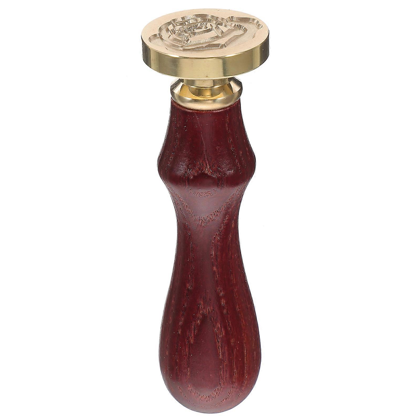 Flower Pattern Sealing Copper Head for DIY 3Pcs Set