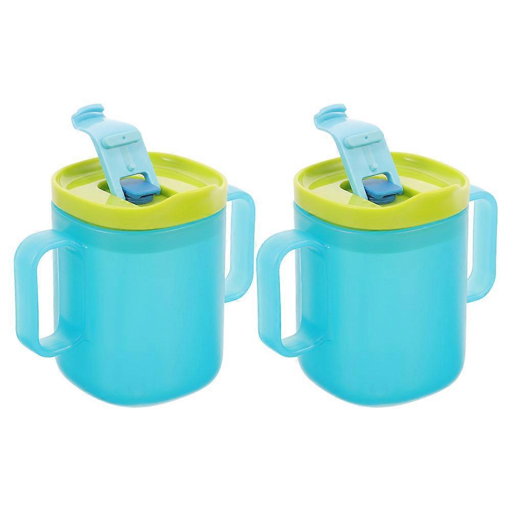 4 Pcs Rectangular Liquid Feeding Cup For Bedridden Patients Safe For Infants And Elders With Straw Design