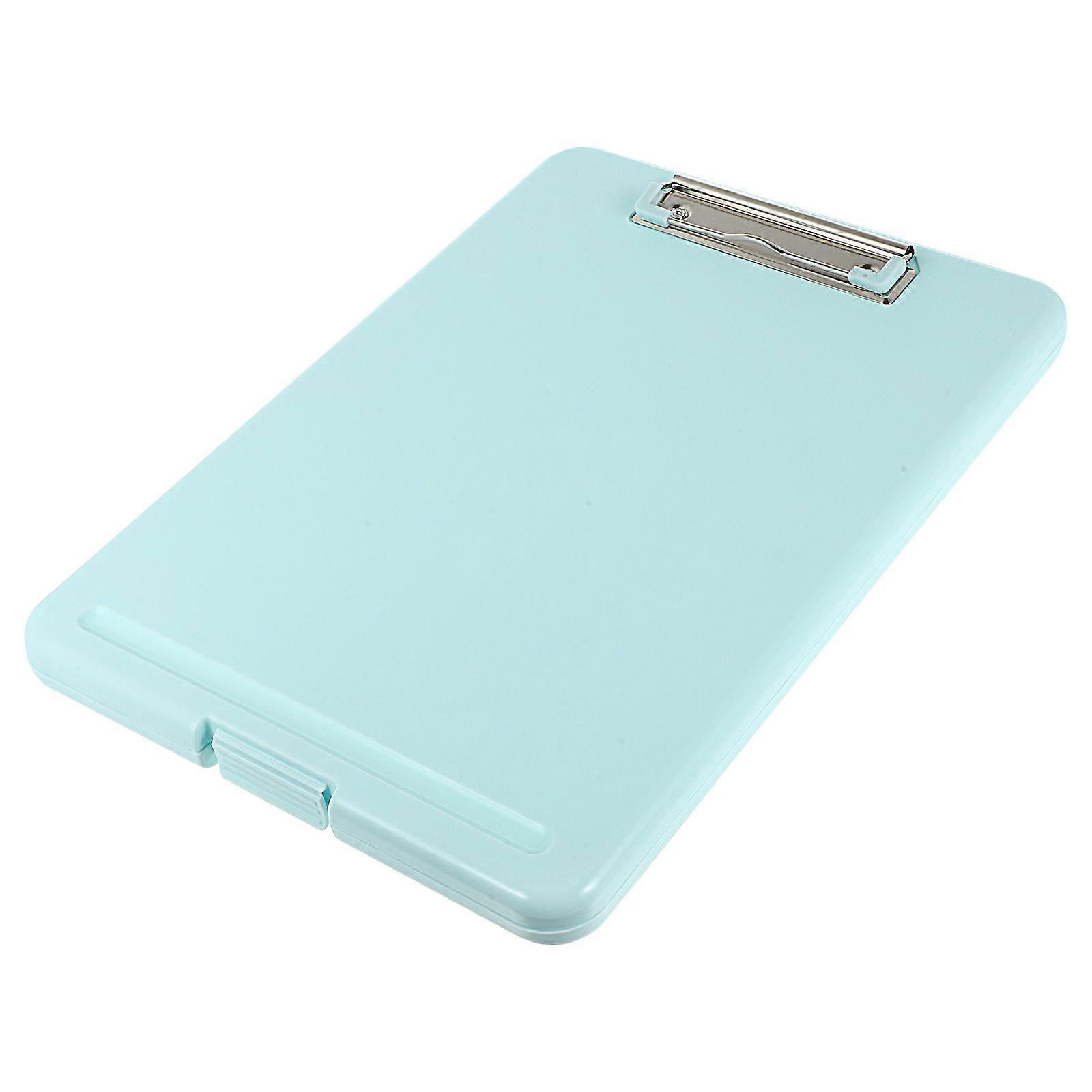 Plastic Nursing Clipboard Portable Nursing Clipboard with Storage Box 2Pcs