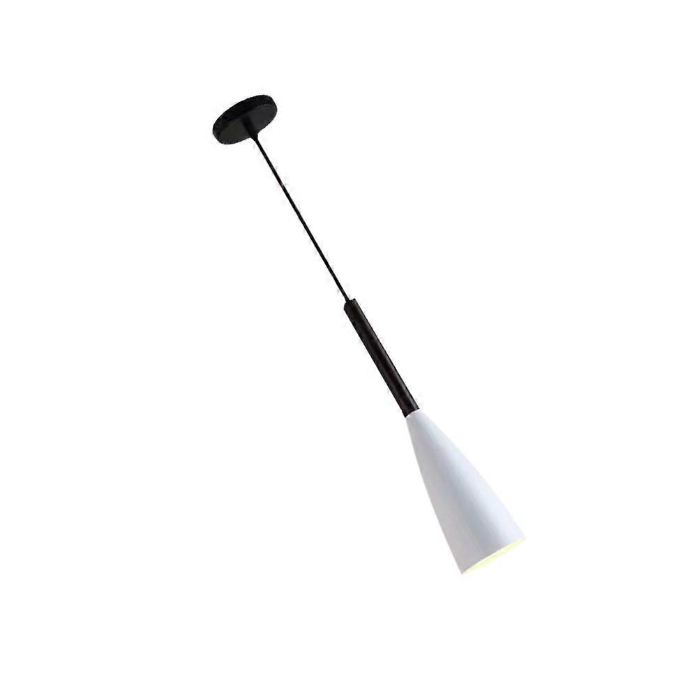 Stylish Ceiling Light Artistic Pendant Lamp E27 Without Light Source Homeowners Gift Giving White 38x10x10cm 1Pcs