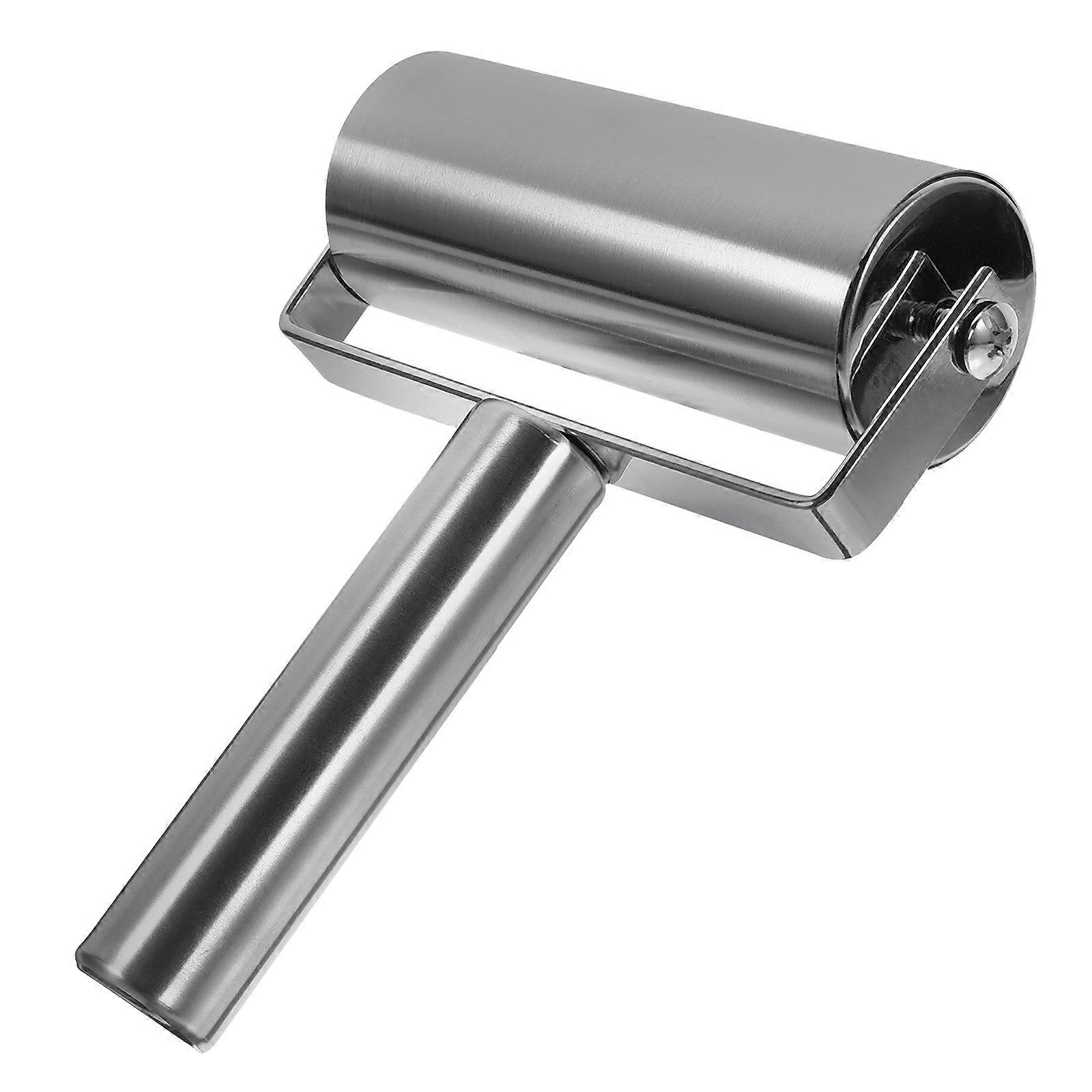 2Pcs Stainless Steel Dough Roller Rolling Pin for Kitchen Baking Tool