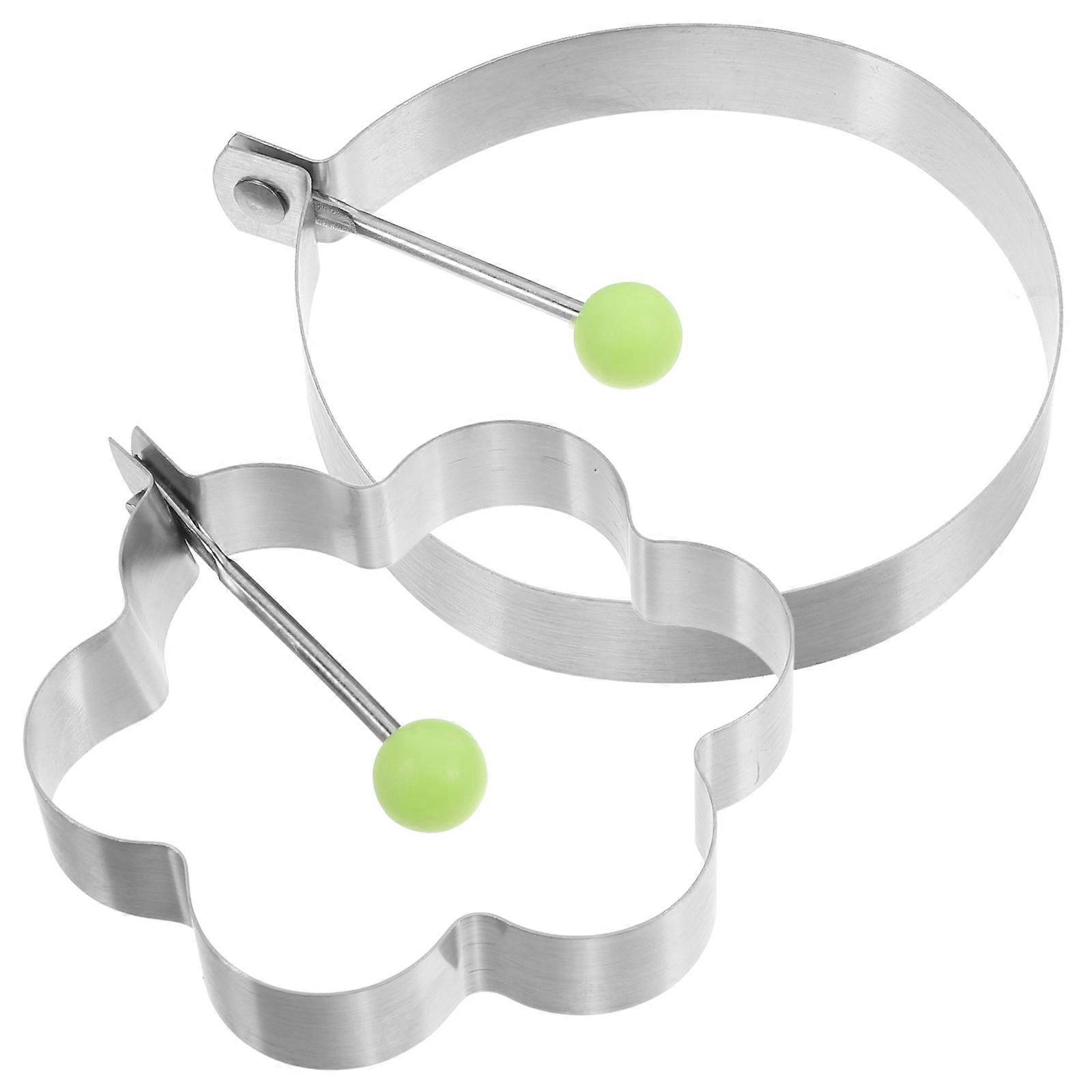 Pancake Ring Mold Stainless Steel for Cooking 4Pcs Breakfast Tool