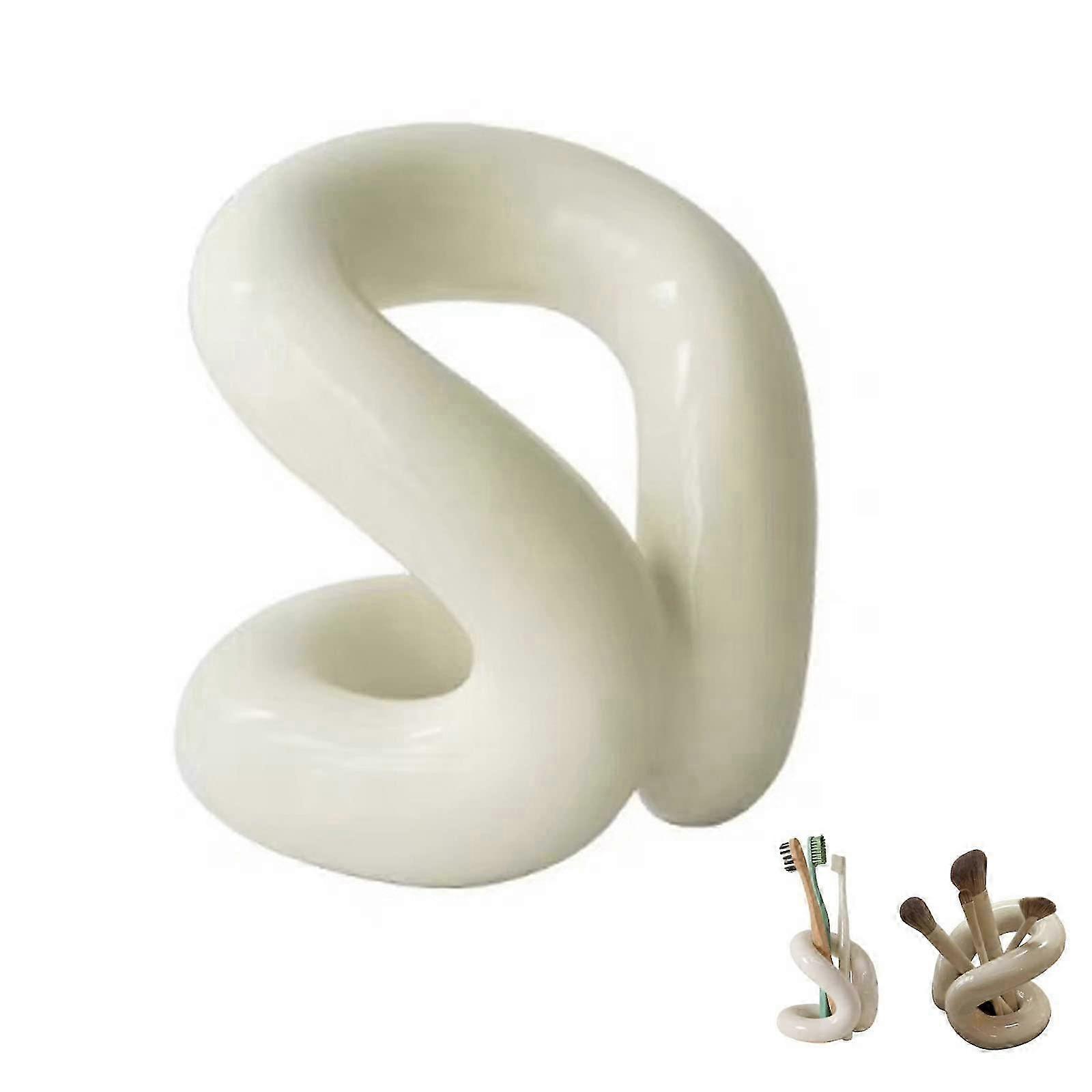 2026 Creative Ceramic Toothbrush Holder for Bathroom Shelf Decoration
