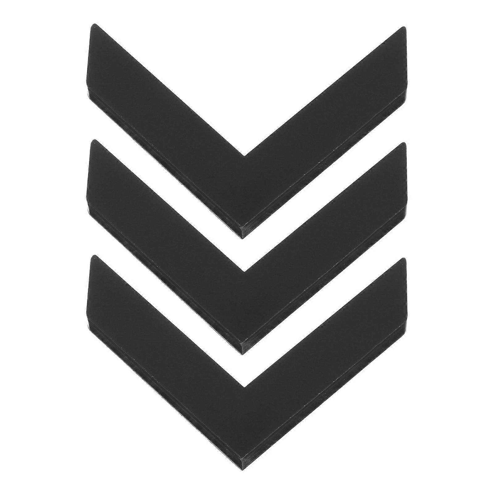 Bathroom Wall Decor Acrylic Direction Sign for Public Spaces 9Pcs