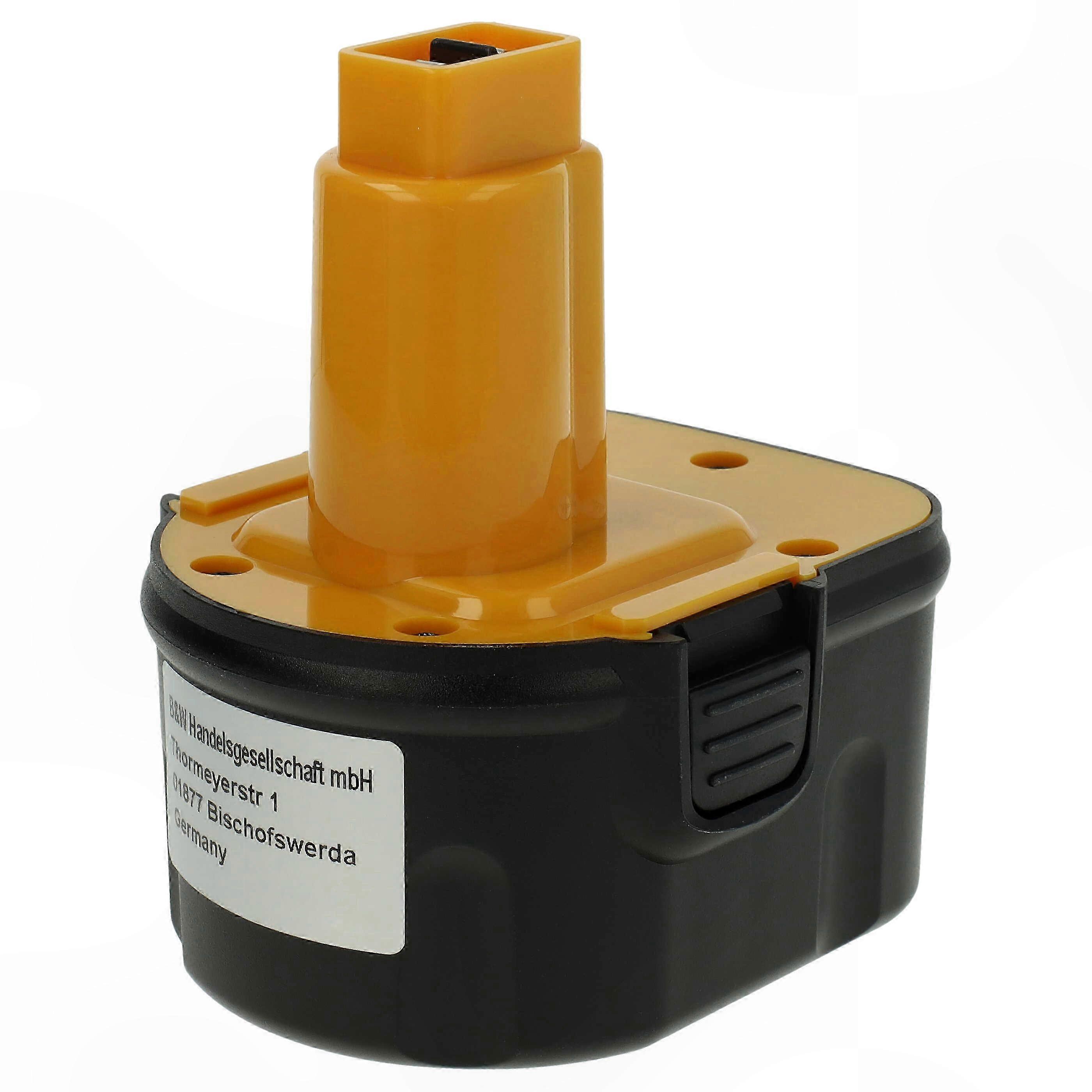 Replacement Battery for Cordless Tools (3000mAh, NiMH, 12V) - Compatible with Various Models