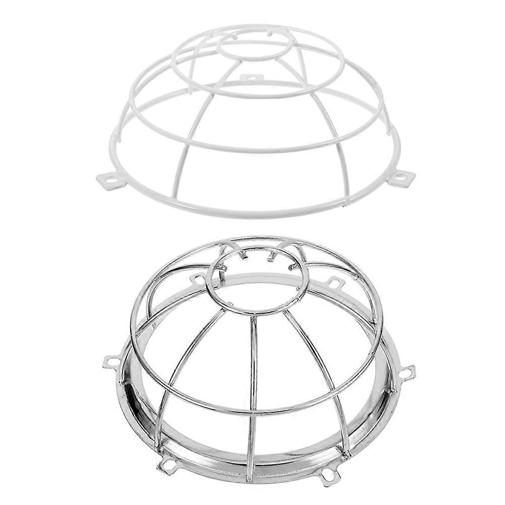 Stainless Sensor Protective Cover 4Pcs Simple Design Detector Wire Guard For Indoor Use Particle Protection