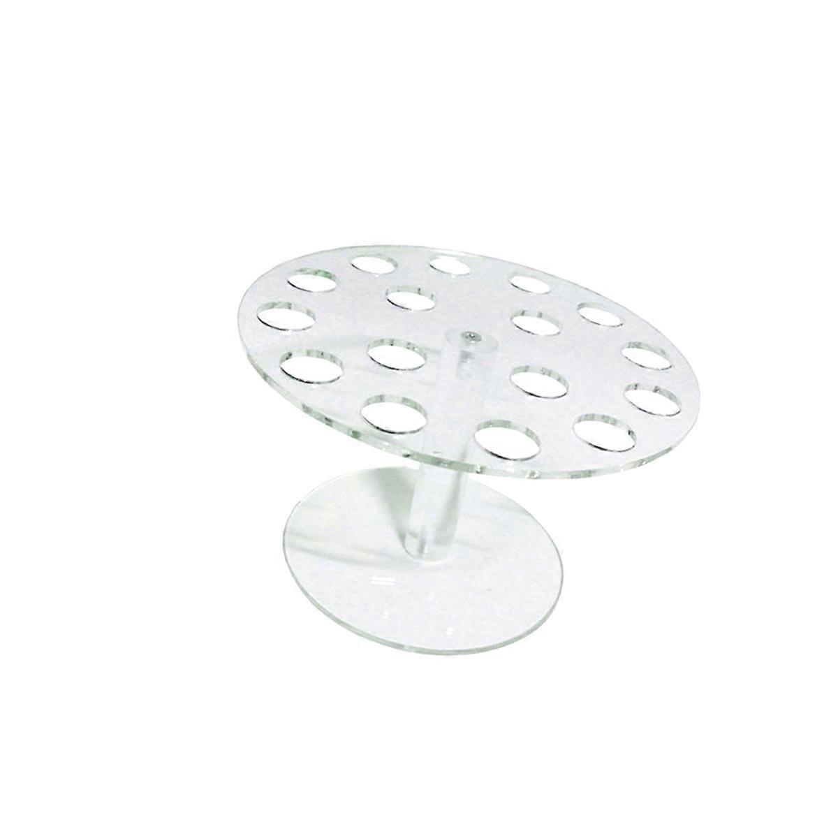 Buffet Display Rack Clear Acrylic Ice Cream Cone Sushi Hand Roll Stand 9.8X9.8X1.2In 1Set