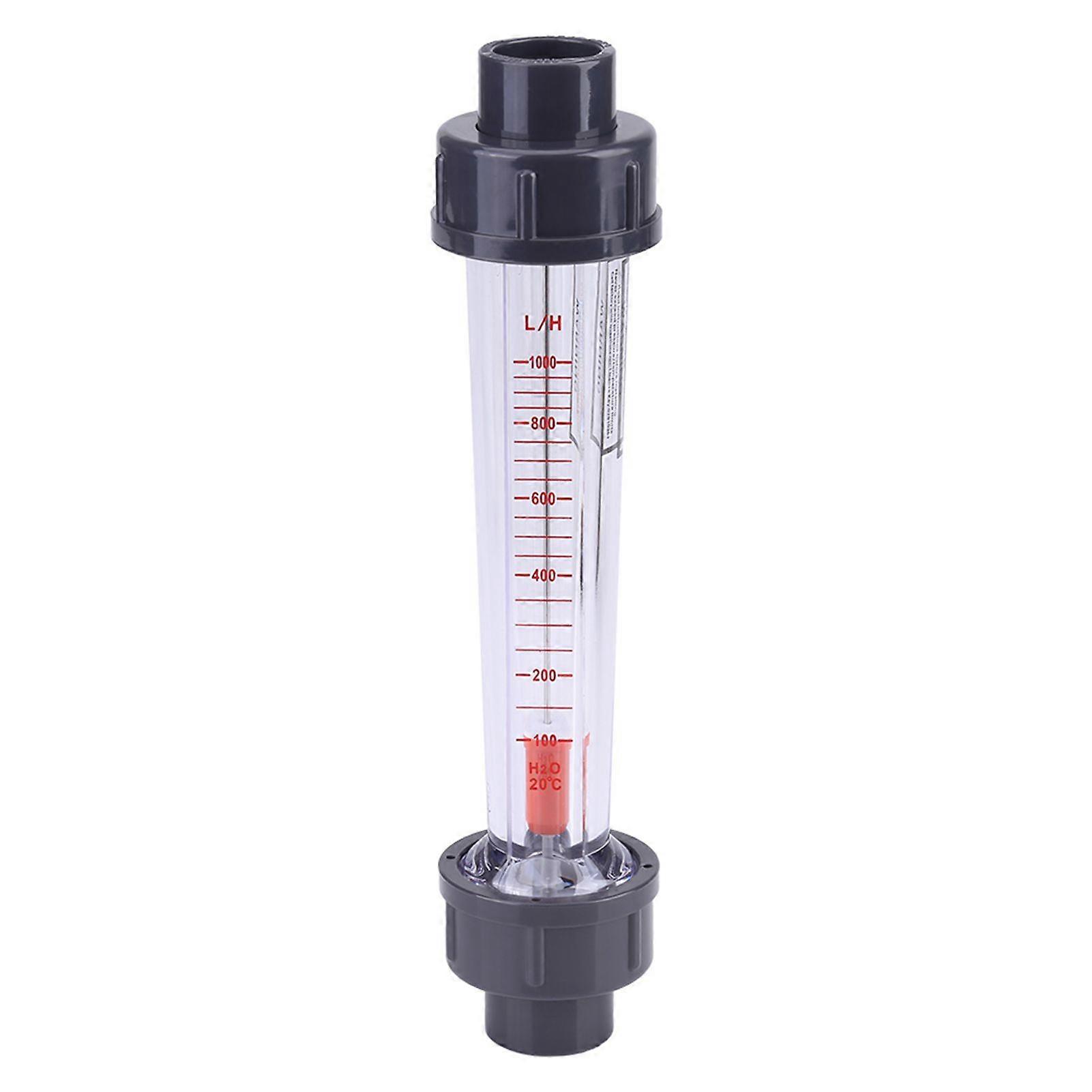 Plastic Tube Type 1001000L/H Water Flow Meter Flowmeter LZS15D