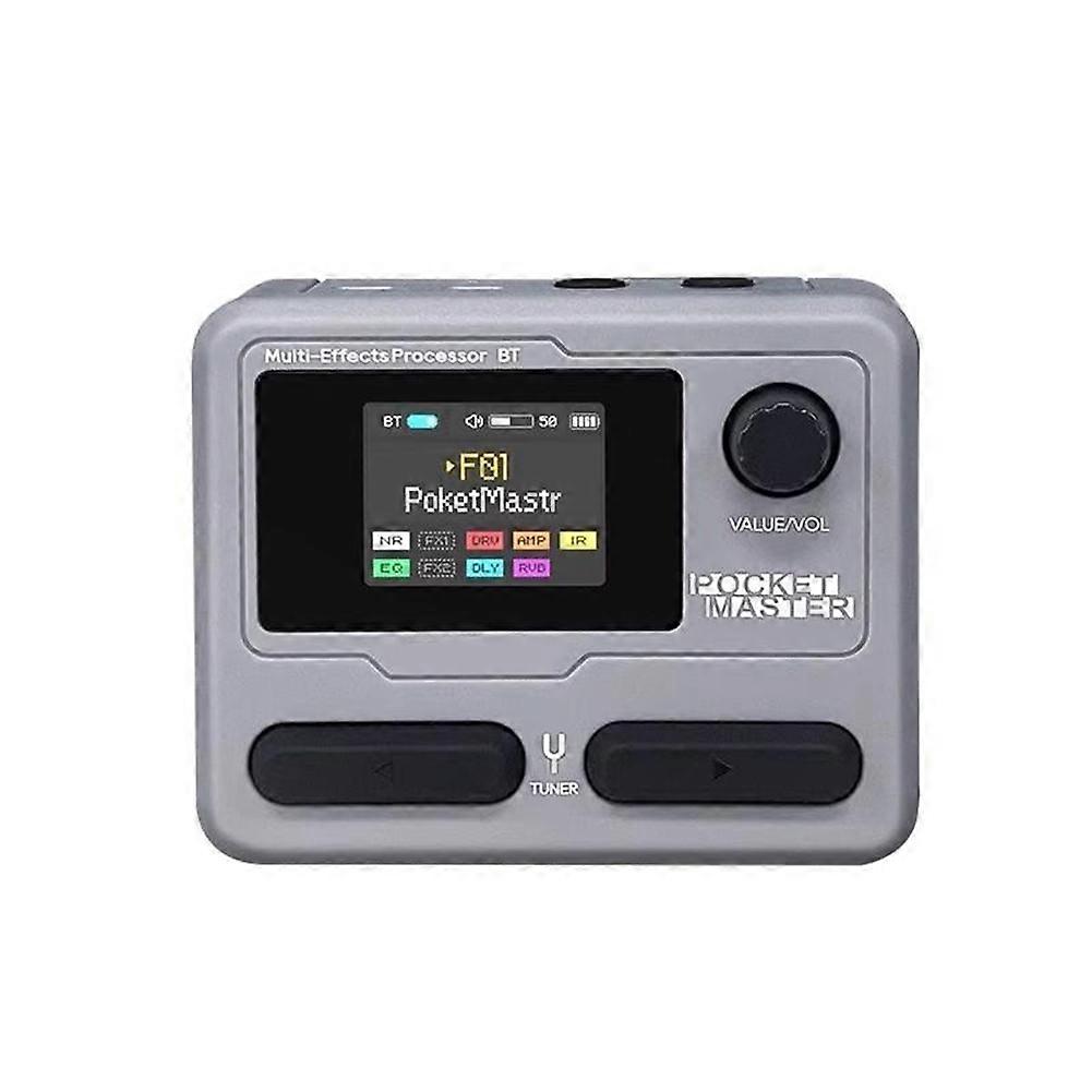 Electric Guitar Bass Amplifier Pocket Master 1.77 LCD Screen Modeling IR Multi-Effect with OTG Looper