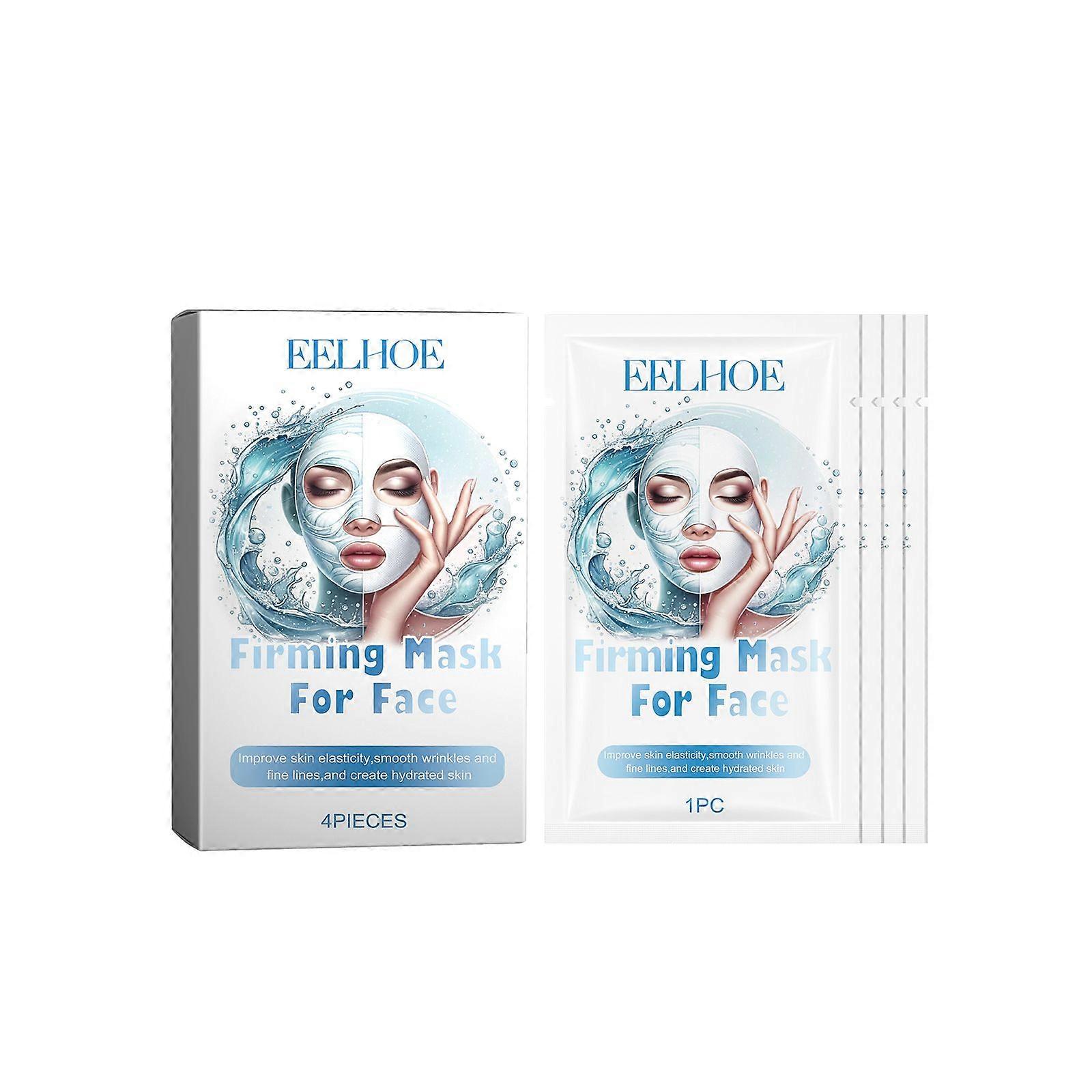 EELHOE Collagen Moisturizing Mask, Facial Moisturizing Collagen Firming Skin Whitening And Delicate Skin Mask