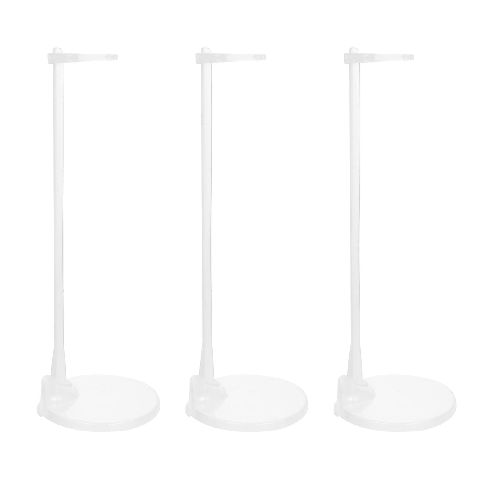 Doll Support Display Stand Transparent Handmade Brackets for 24Pcs