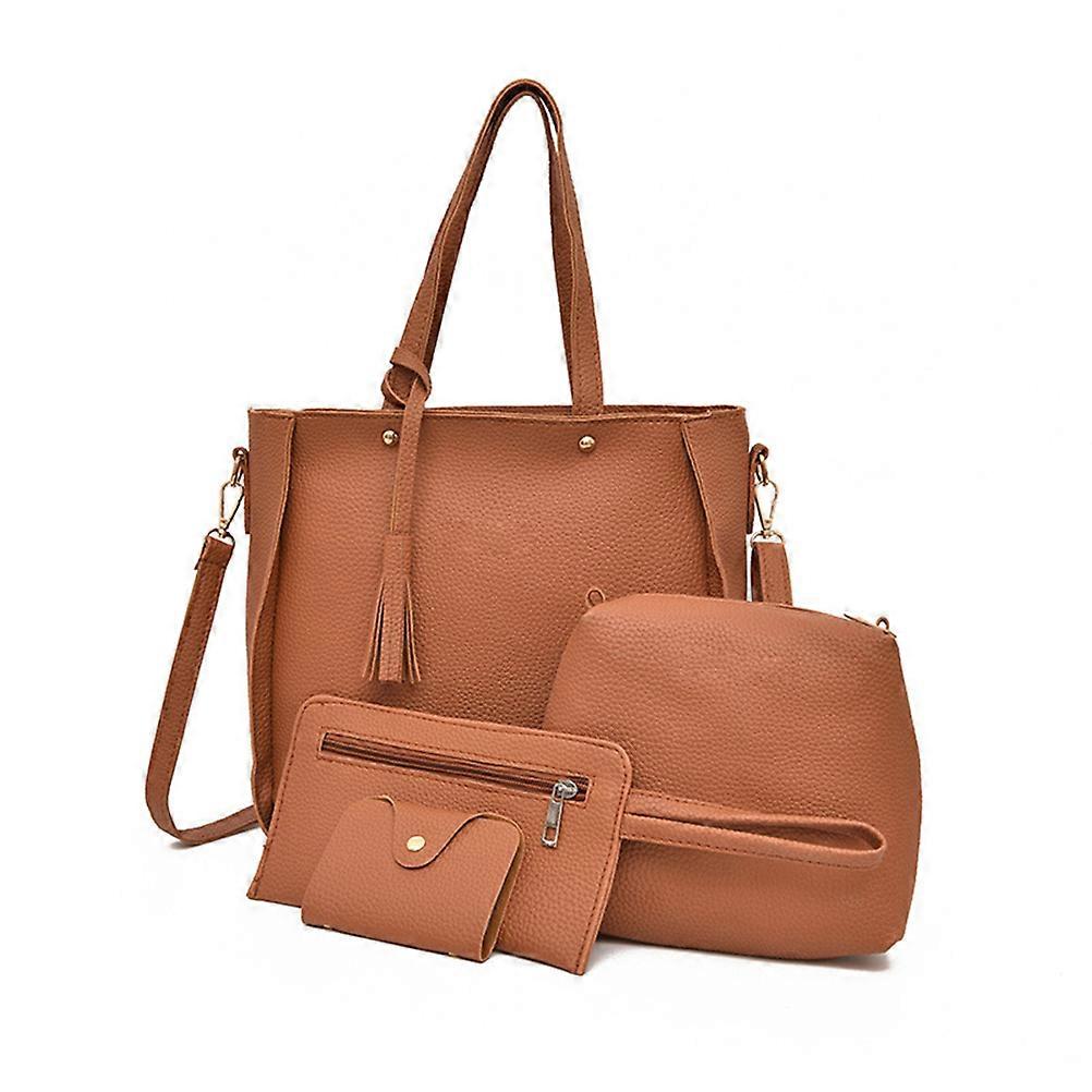 Four Set Handbag for Women Bag Set with PU Material