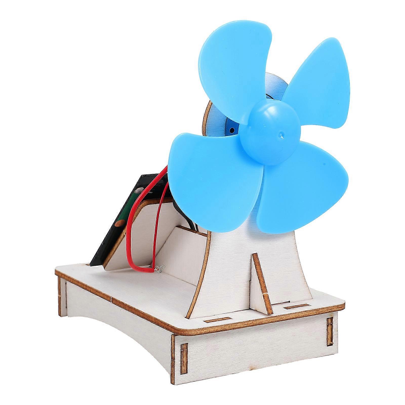 DIY Solar Fan Science Kit for Kids 5Sets Educational Model Assembly Project