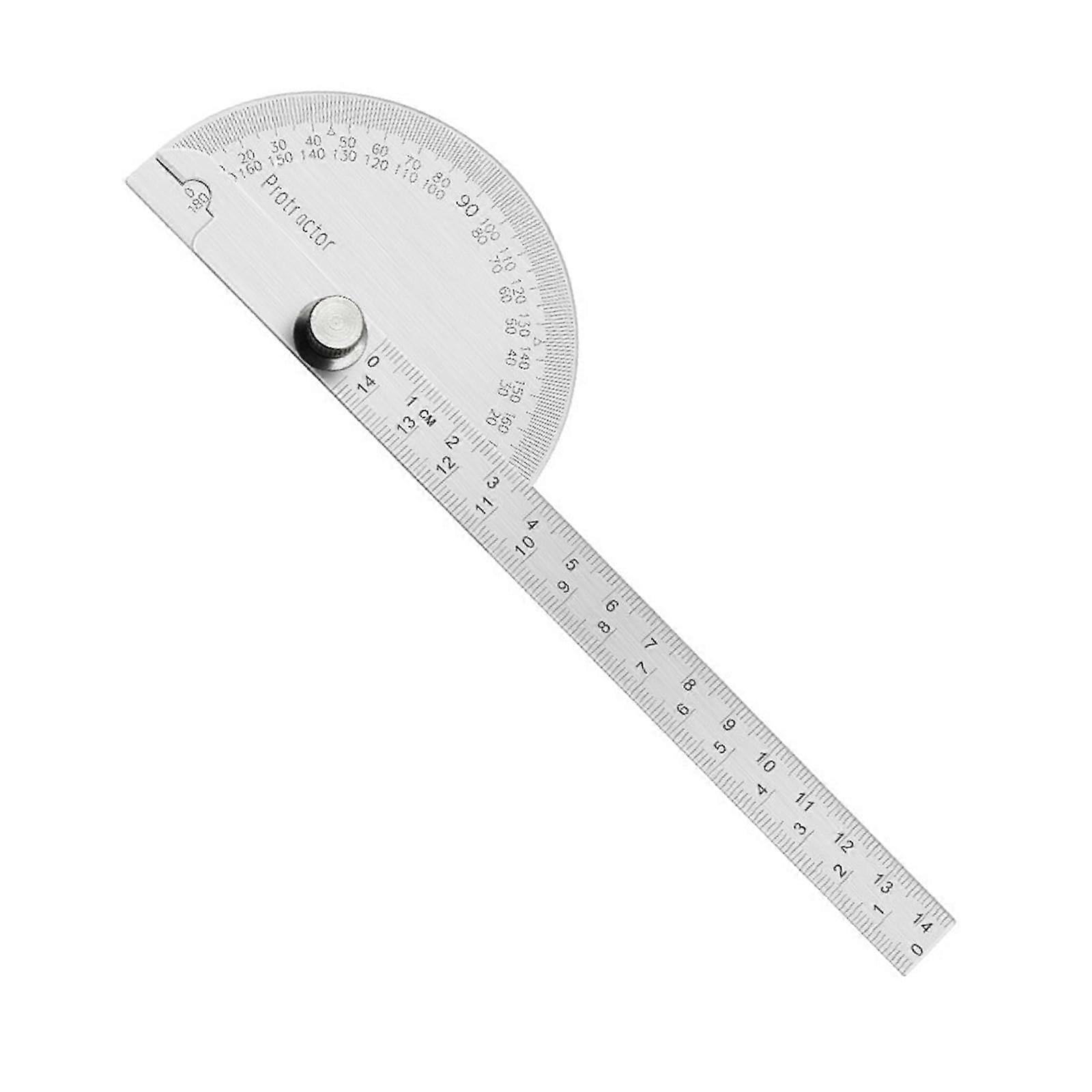 Carpenter Angles Finders Protractors 14cm/10cm Stainless Steel Semi Circular Angle Finder Ruler Measurement Tool