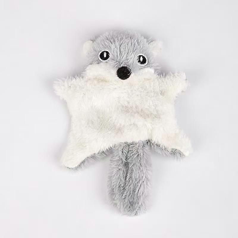 Pet Toy Pet Sound Plush Toy Flying Squirrel Ringing Paper Bell Self-Hi Bite-Resistant Molar Dog Toy