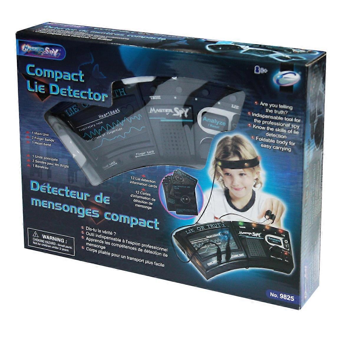 Lie detector playset with interactive features and accessories