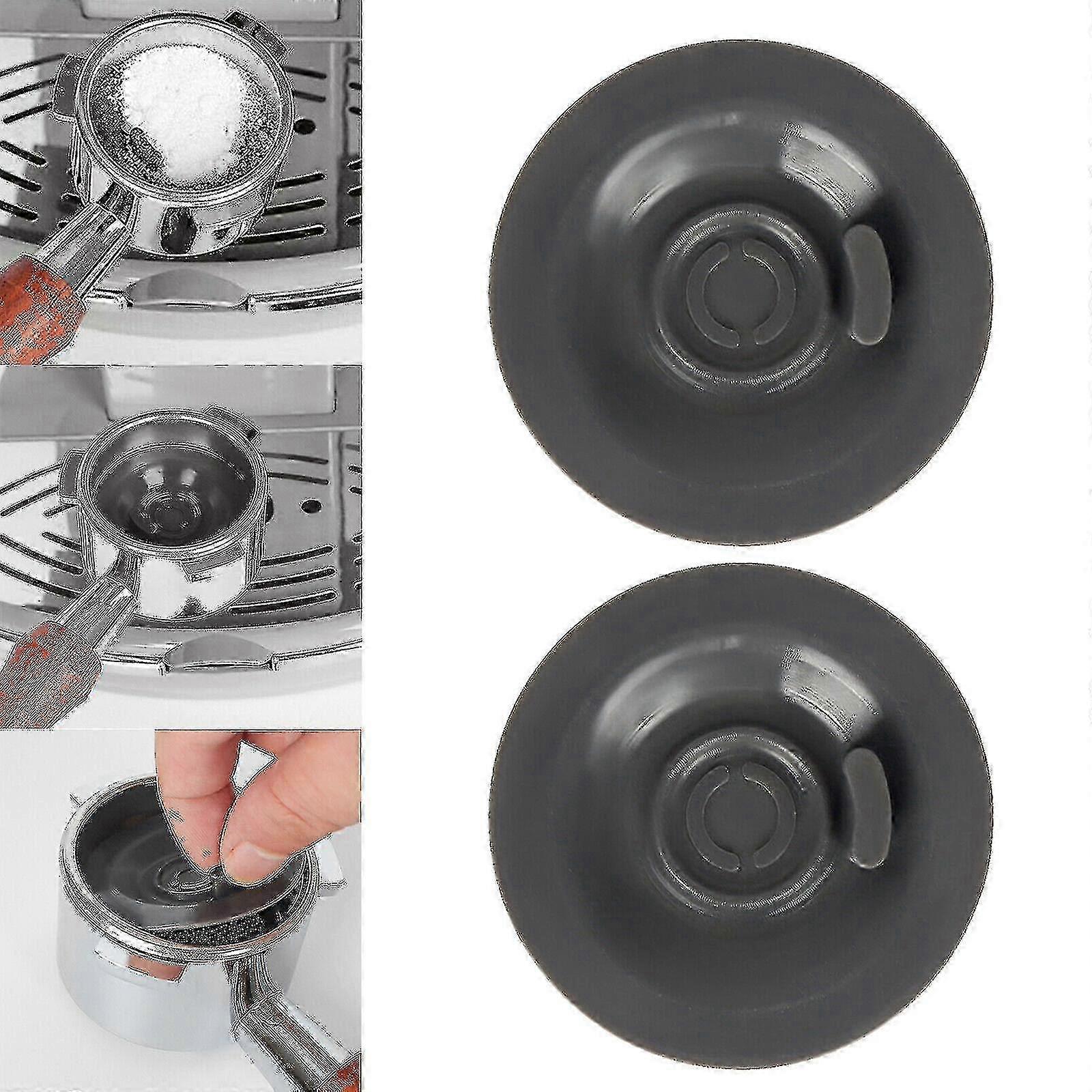 25-26 2x Cleaning Disc Sp0001517 For Sage Barista Espresso Coffee Machine Bes875 54mm