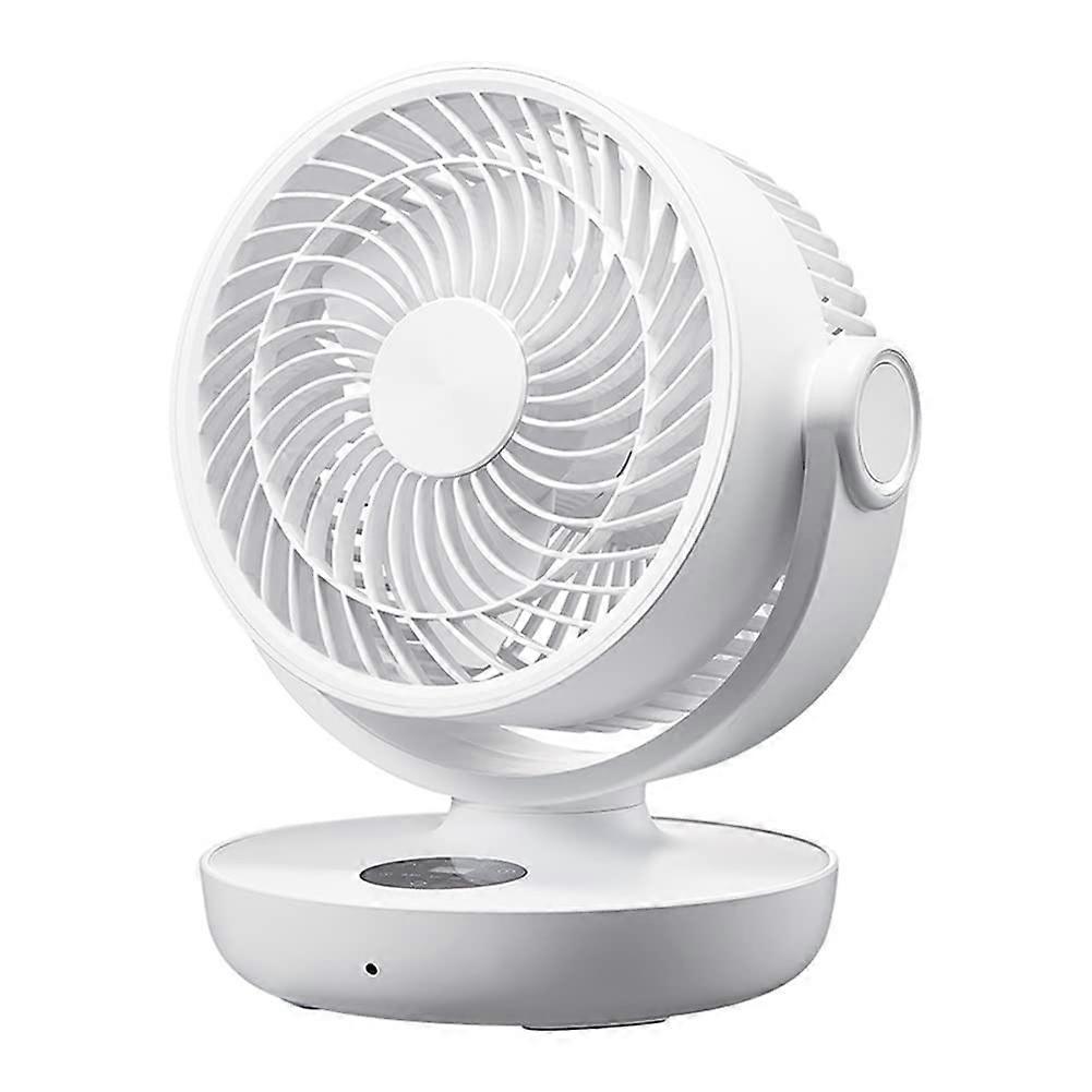 Portable Desktop Fan with 10000mAh Battery, USB Rechargeable, Timer & Remote Control