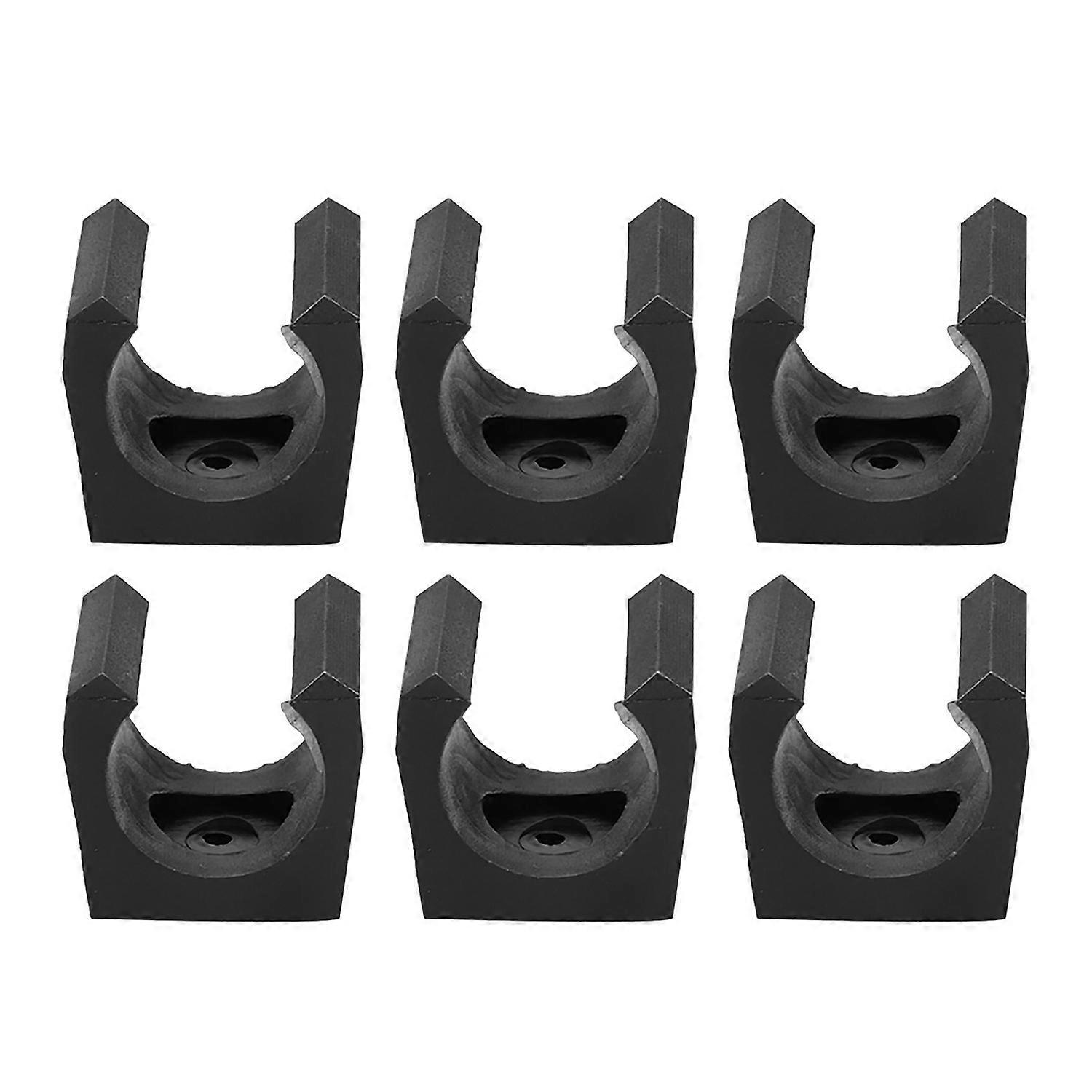 6pcs Plastic Billiards Pool Single Holder Mini Rod Organizer Carrier Accessory