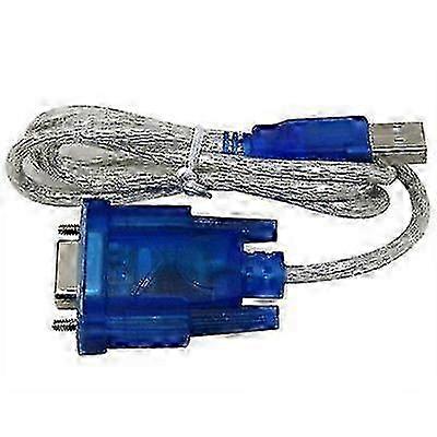 1m USB to RS232 Adapter Cable DB9 Female Serial Converter Blue
