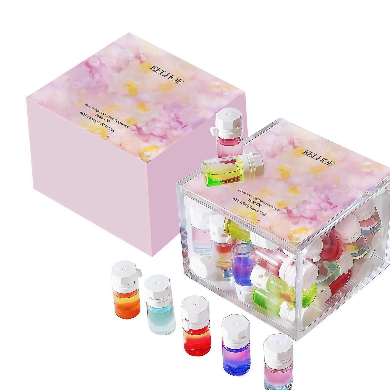 Haaroliemix met geurstoffen, lichtgewicht, verfrissend, niet-vettig en voedend dagelijks haarserum