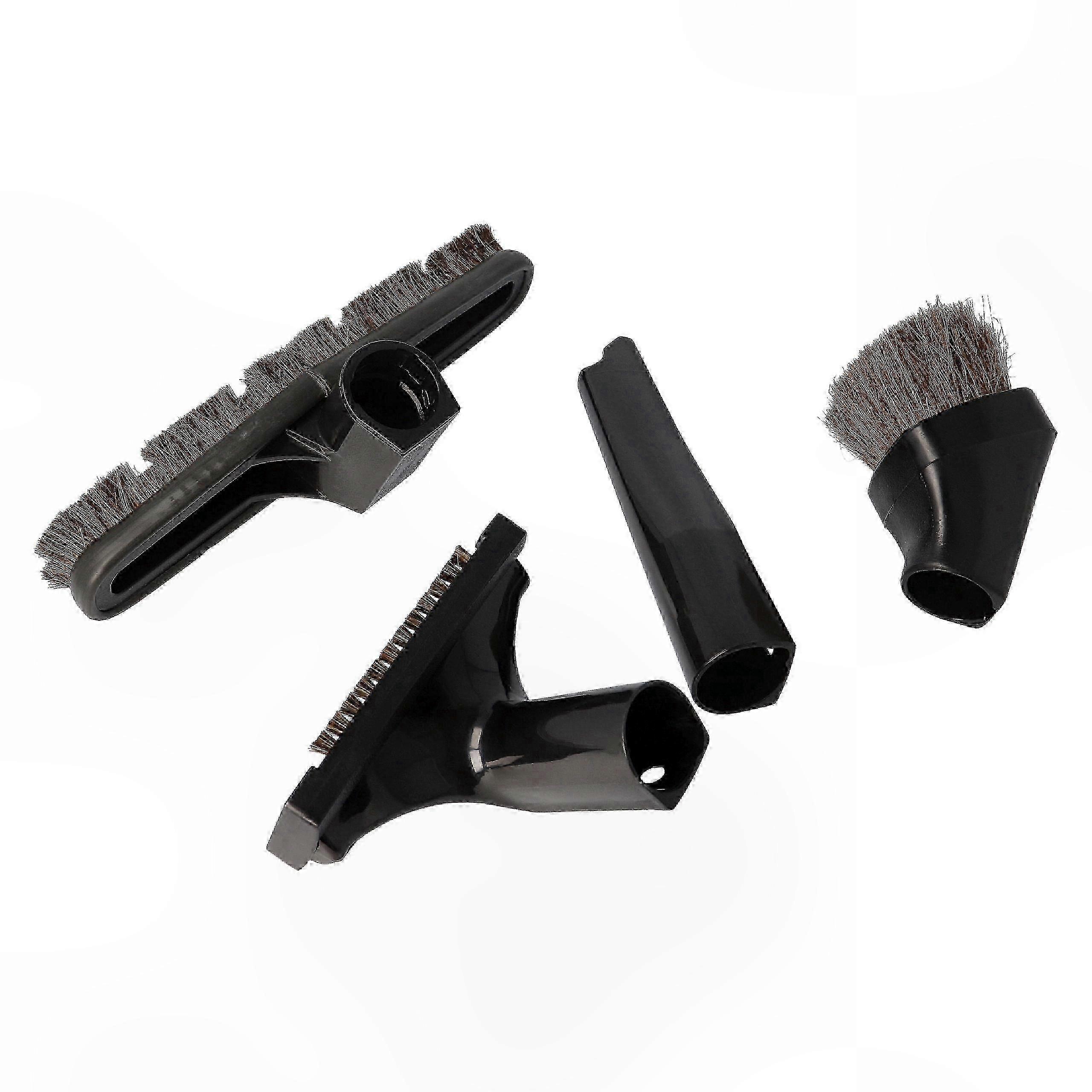 4-Piece Jet Nozzle Set Compatible with Rainbow D3, E2, D4, SE, E3, E1, E Vacuum Cleaners - 32mm Black Edition 1107