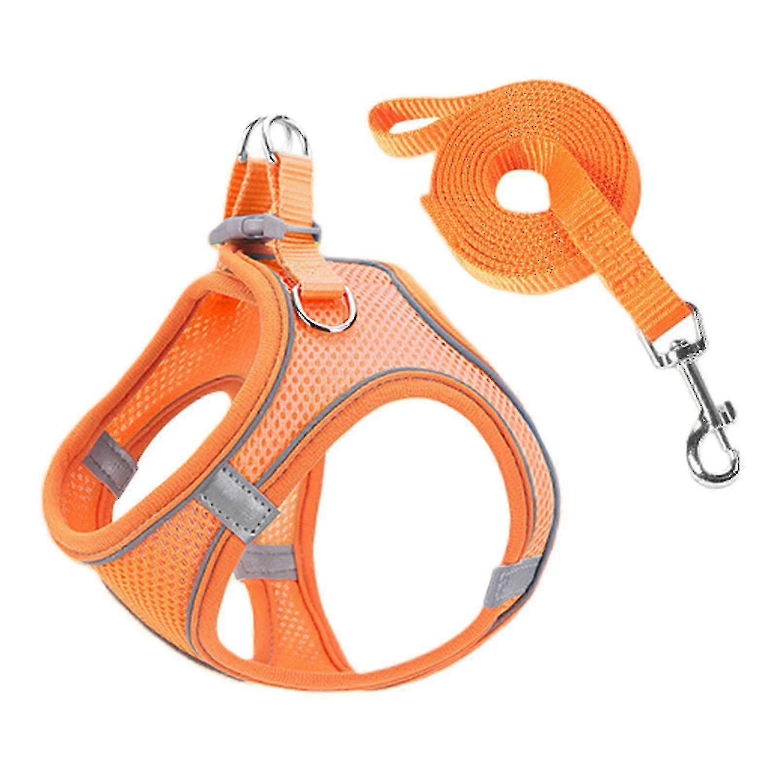 Adjusted Anti-Pull Reflective Dog Harness for Small to Medium Breeds - Comfortable for Training & Daily Use