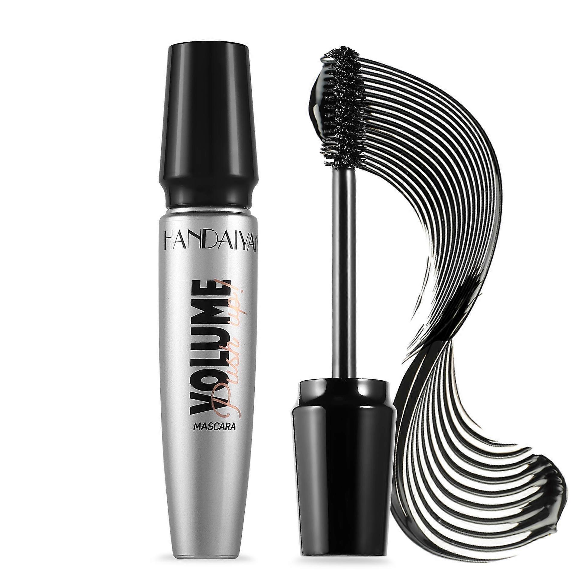 Black Mascara Volumizing and Curling Without Smudging Long-lasting Waterproof and Sweatproof Soft Brush Easy To Use Full Effect Mascara