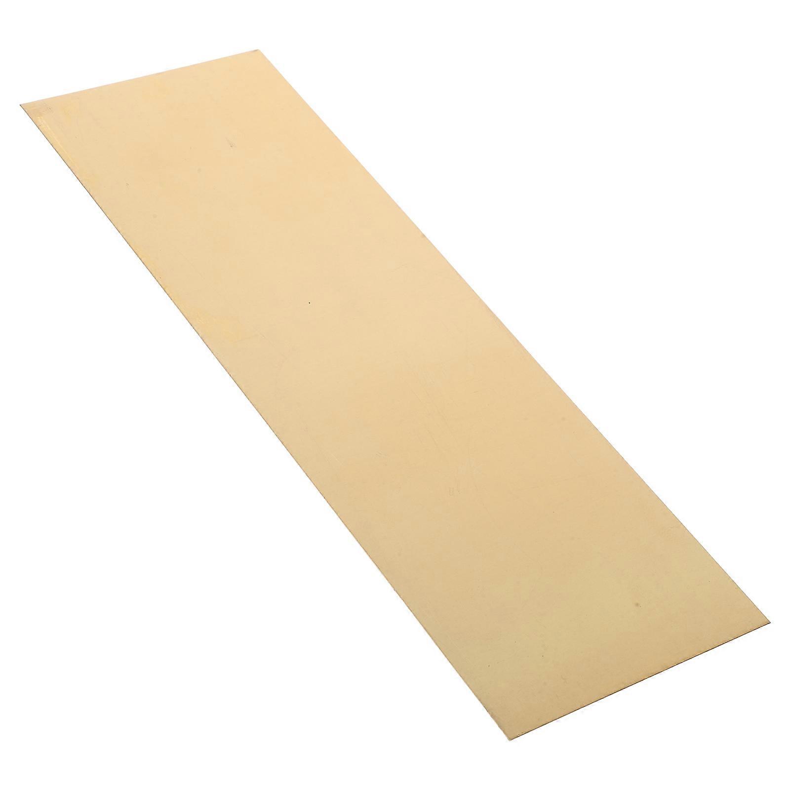 Brass Flat Plate for Hardware Use Golden Durable Brass Sheet