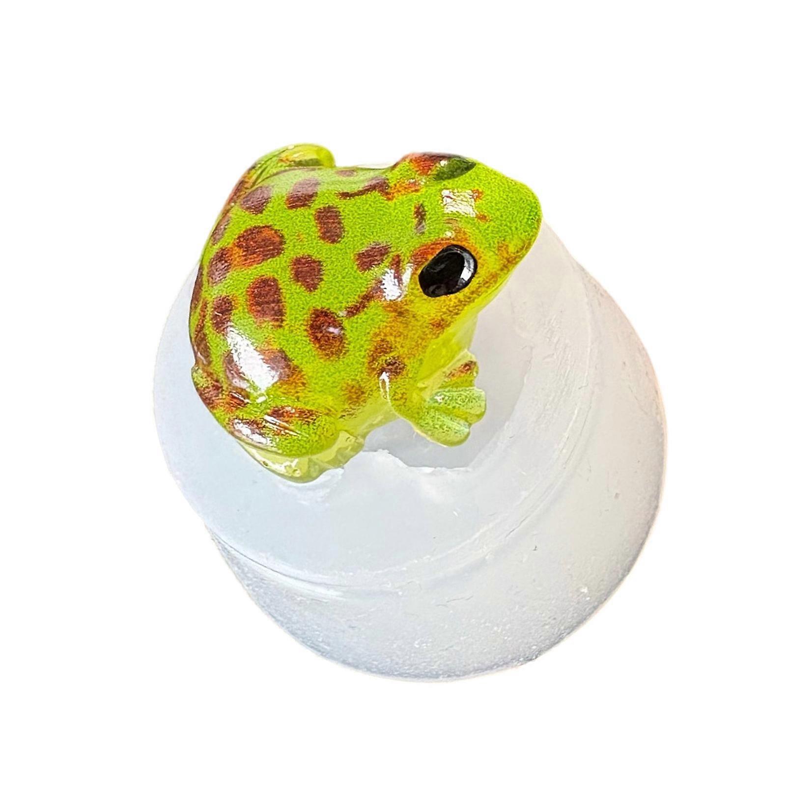 Reusable Frogs Shape Silicone Casting Mold For Resin Jewelry Making Beginner Friendly Crafting Tool Multicolor