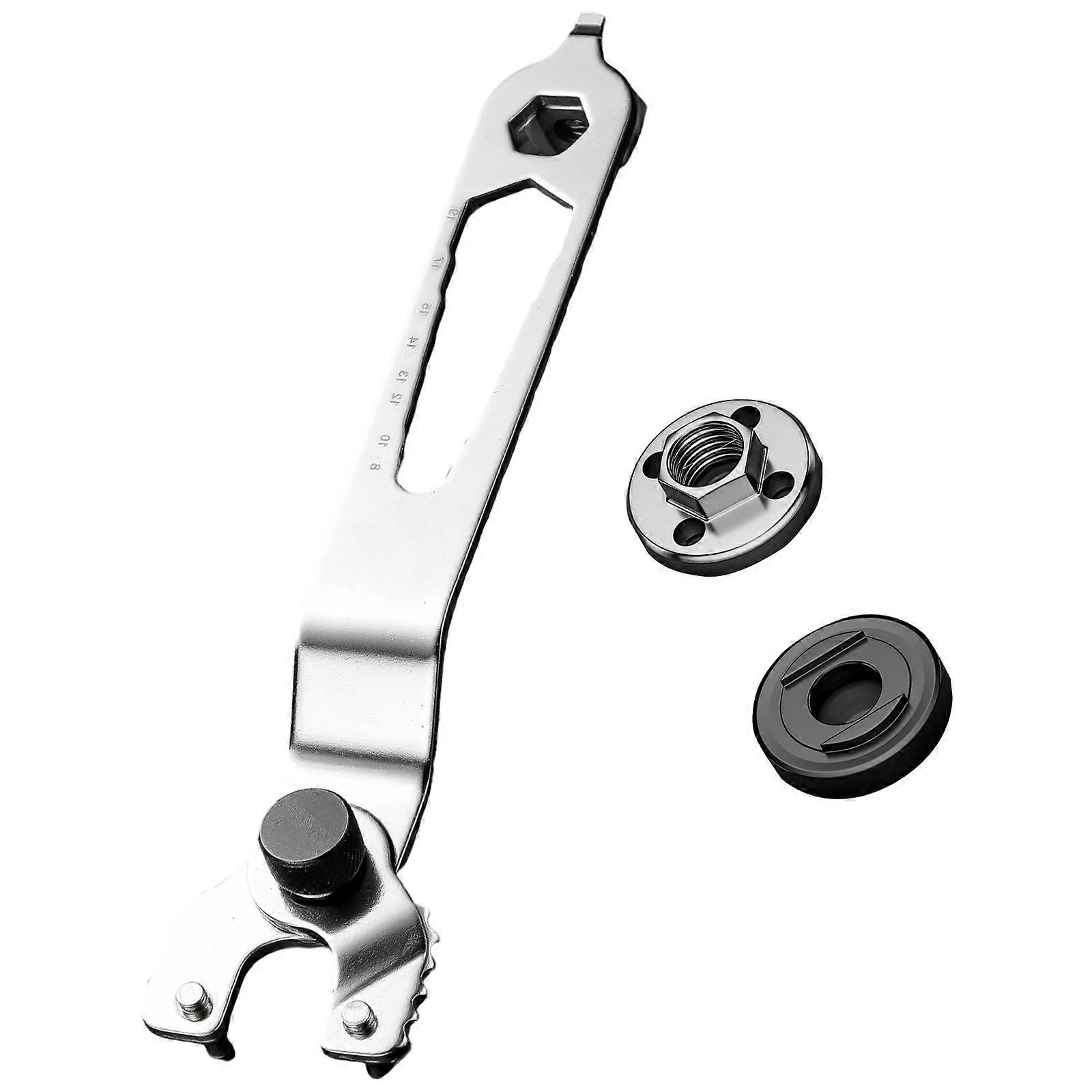 12 In 1 Adjustable Multi Function Angle Grinder Wrench Spanner Tool For Mechanics Various Nut Bolt Size Ergonomic Handle Multicolor