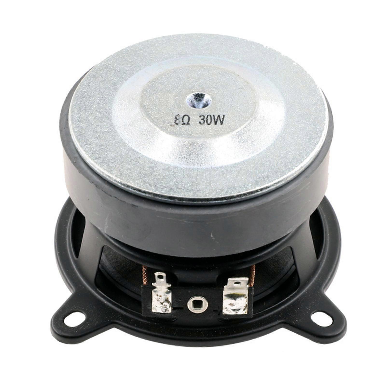 Metal Frame Wireless Speaker Driver 3Inch Full Ranges 30W 8ohm Woofer For Desktop Car Auditory Upgrades Multicolor