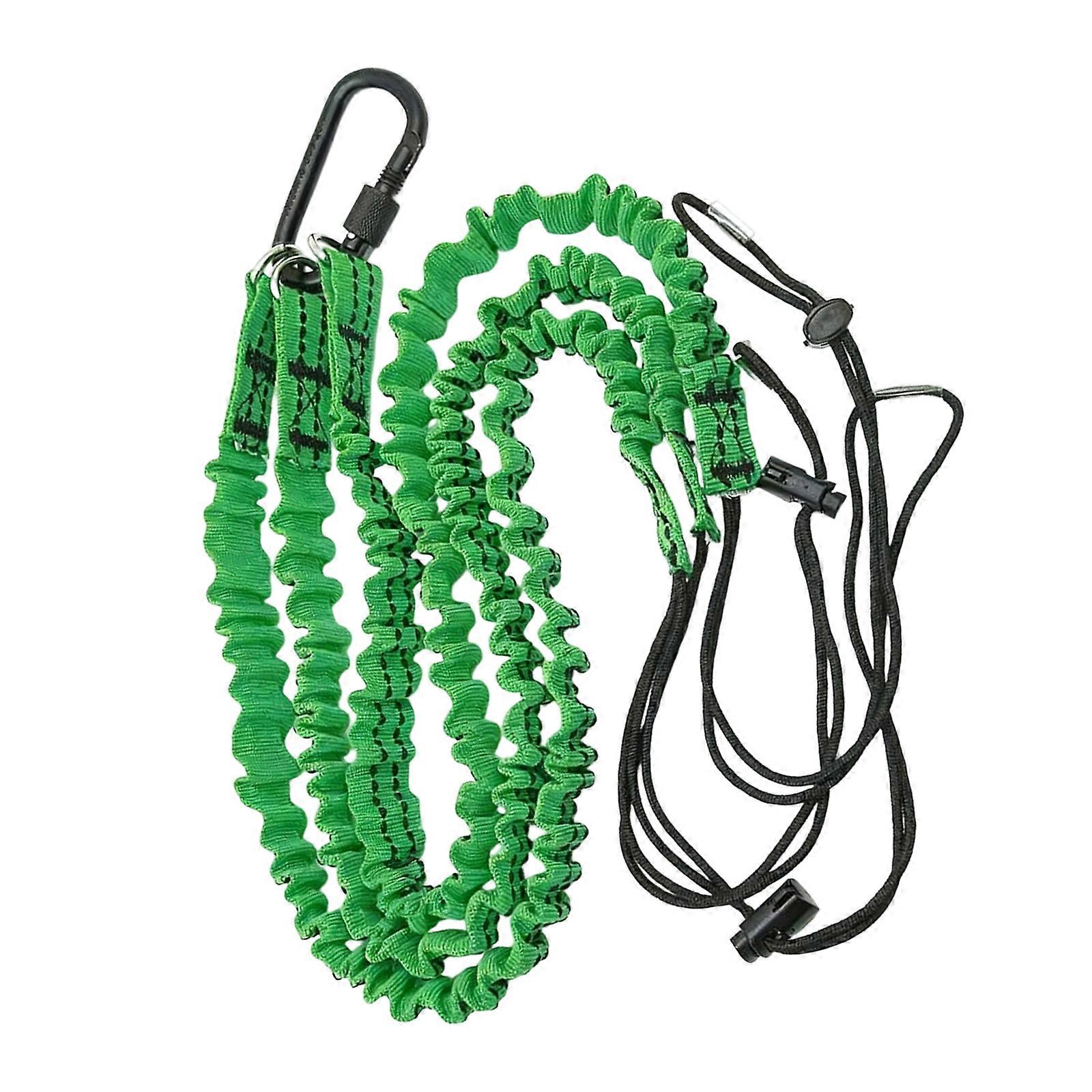 High Altitudes Work Safety Locking Hook Tool Lanyard Nylons Cord Roofers Screws Anti Drop Protecting System  Green