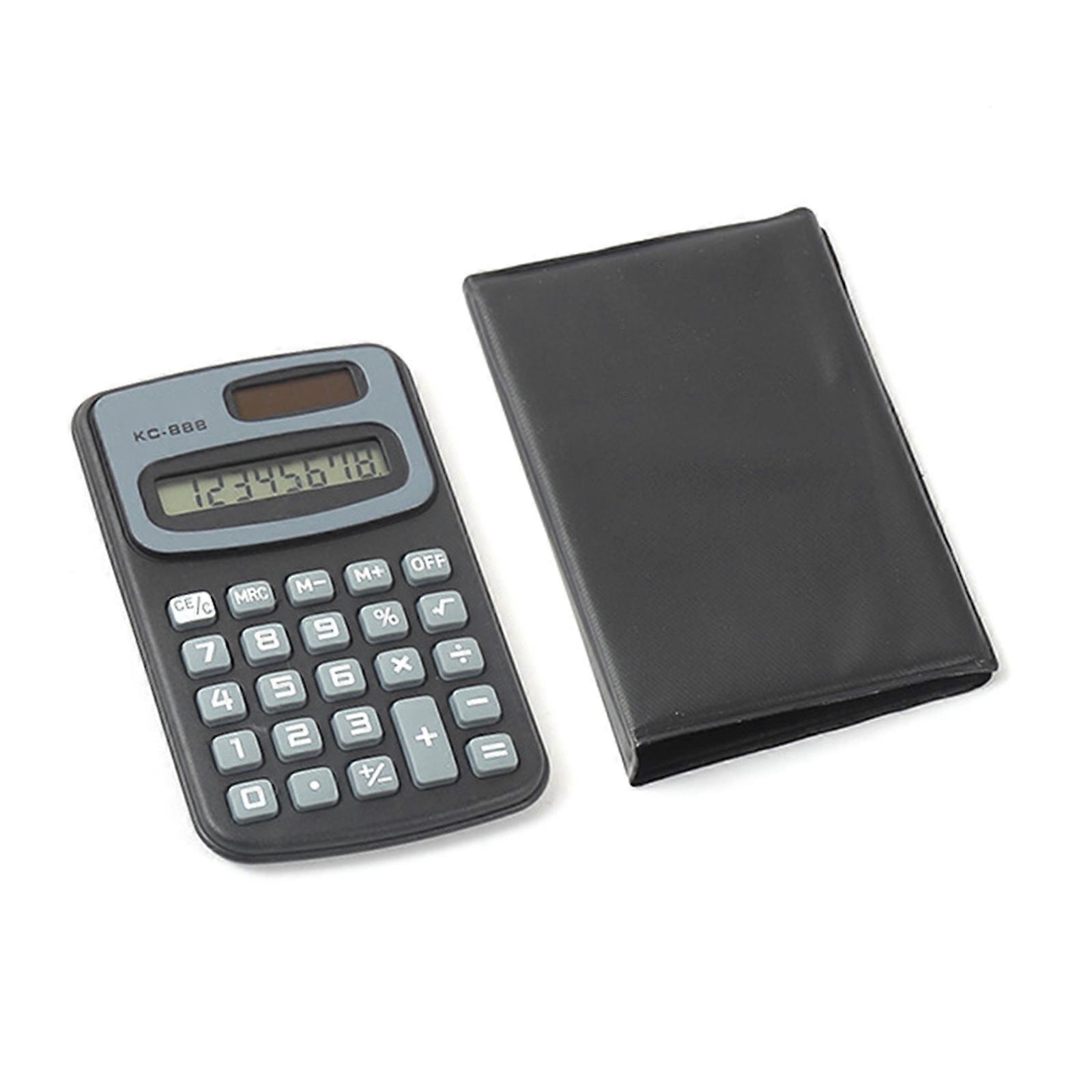 Pocket Sized Calculator Efficient Electronic Calculators for Quick Math Operations in School or Office Accounting Tool Multicolor