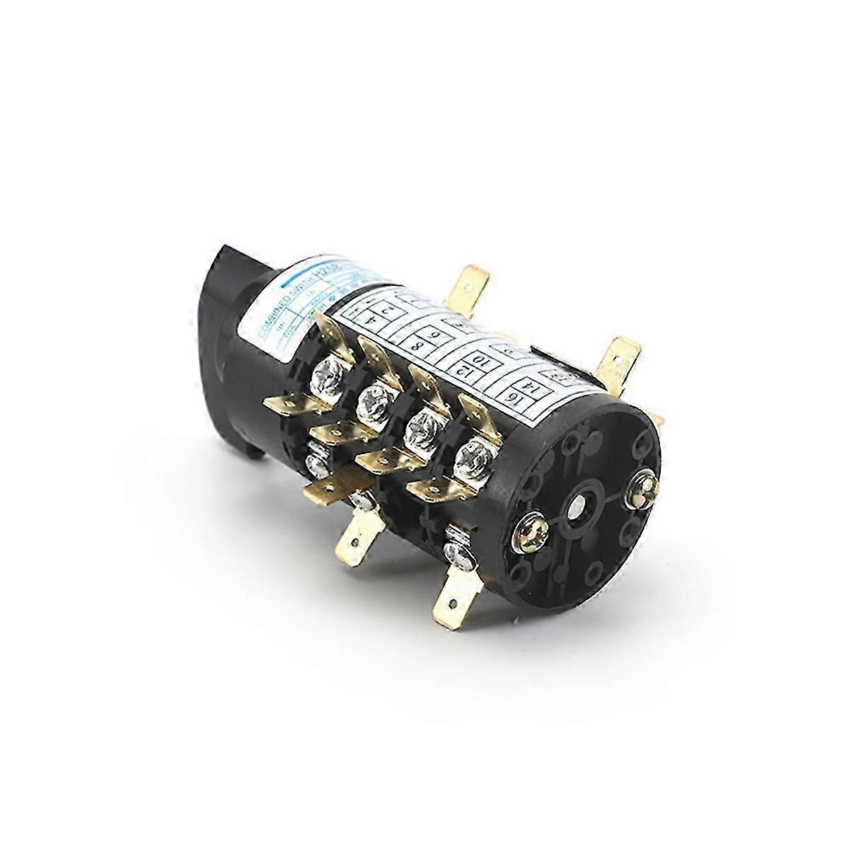 4 Phase Rotary Cam Switch HZ5B-20 with 16 Screws for Electrical Control