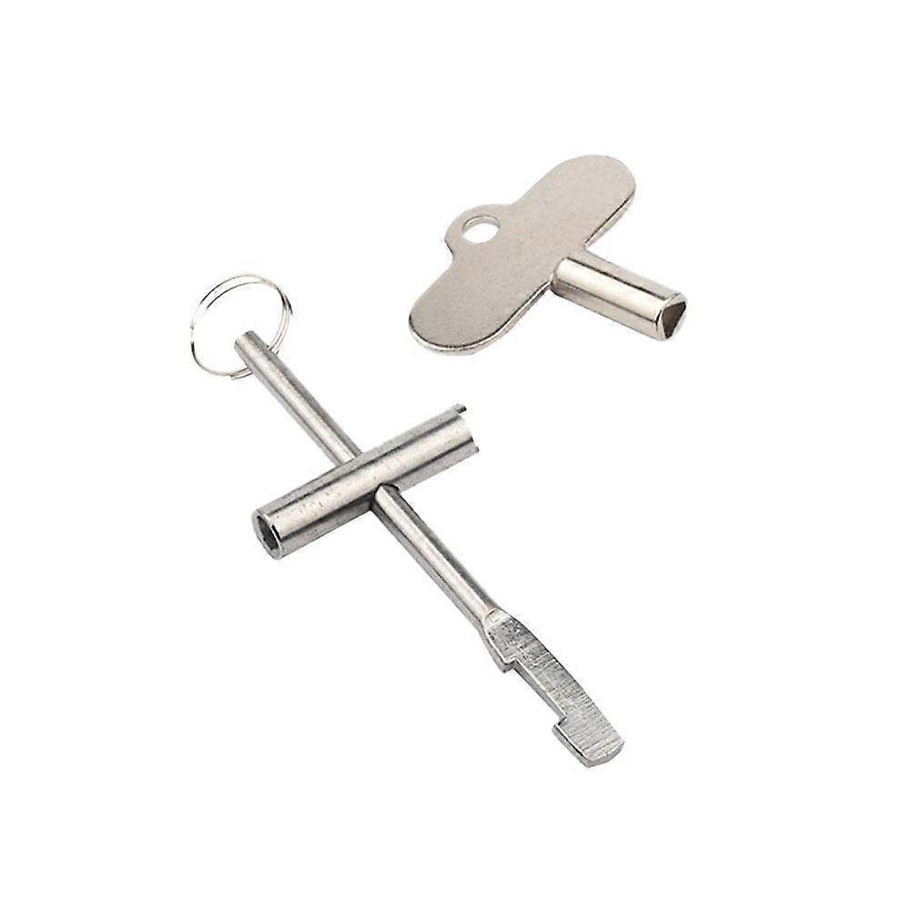 1 Set Triangle Water Meter Key Practical Water Meter Gadget Key Disassembling Tool Outdoor Repairing Accessory for Outdoor Worker