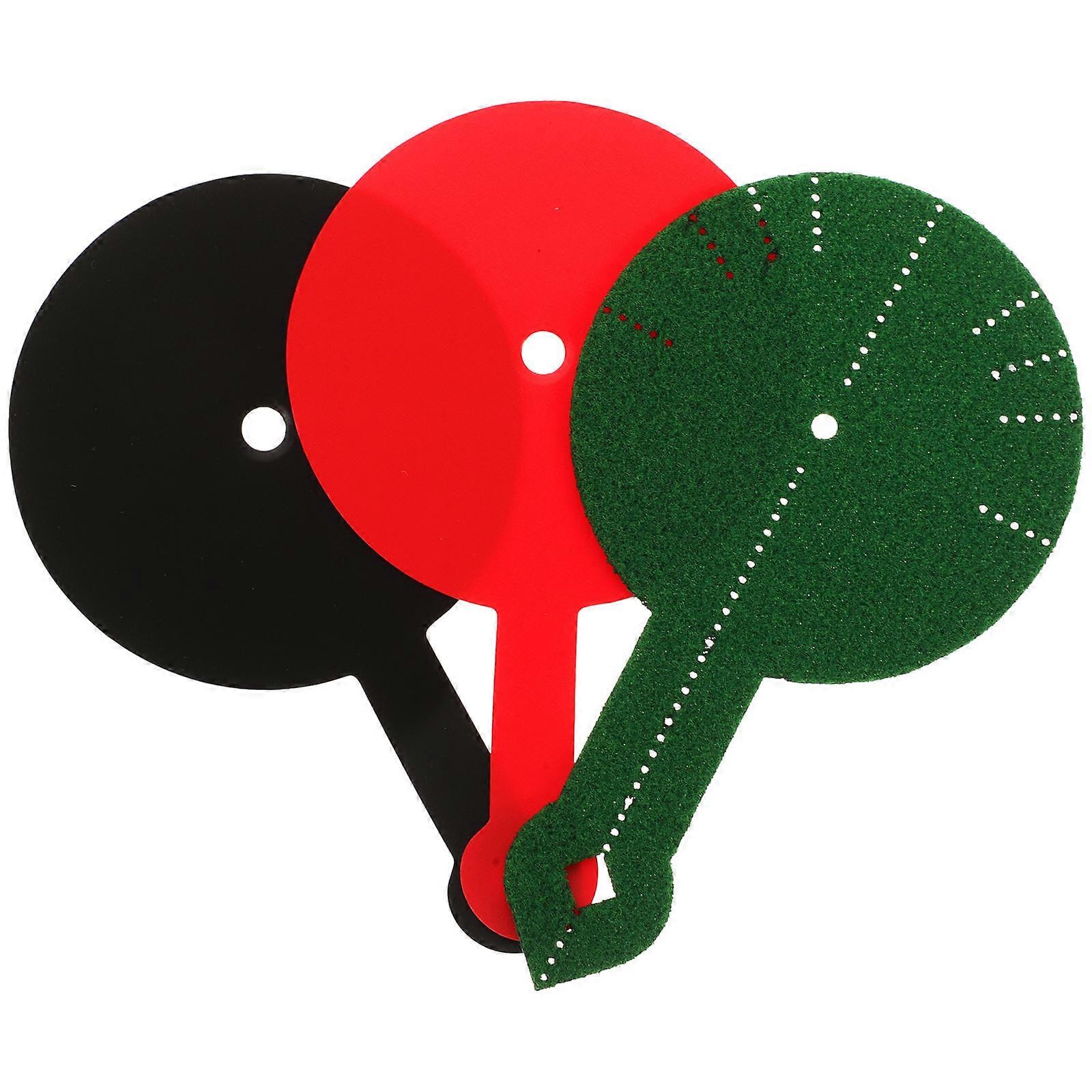 3pcs Billiard Aiming Practice Tool Billiard Aim Training Pad Pool Aim Trainer Pad Pool Table Aim Trainer