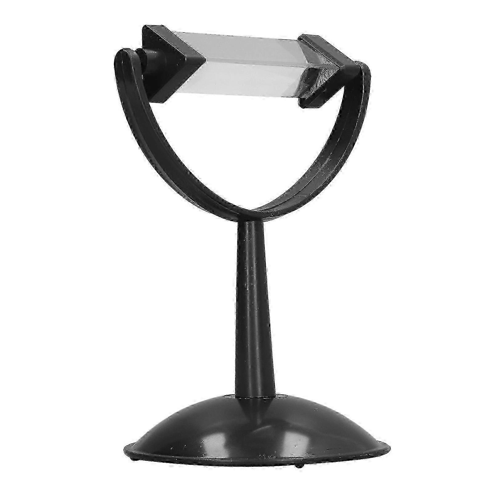 Optical Glass Triangular Prism with Stand 360 Degree Rotation Photo Photography Physics Light Spectrum Teaching Tool L