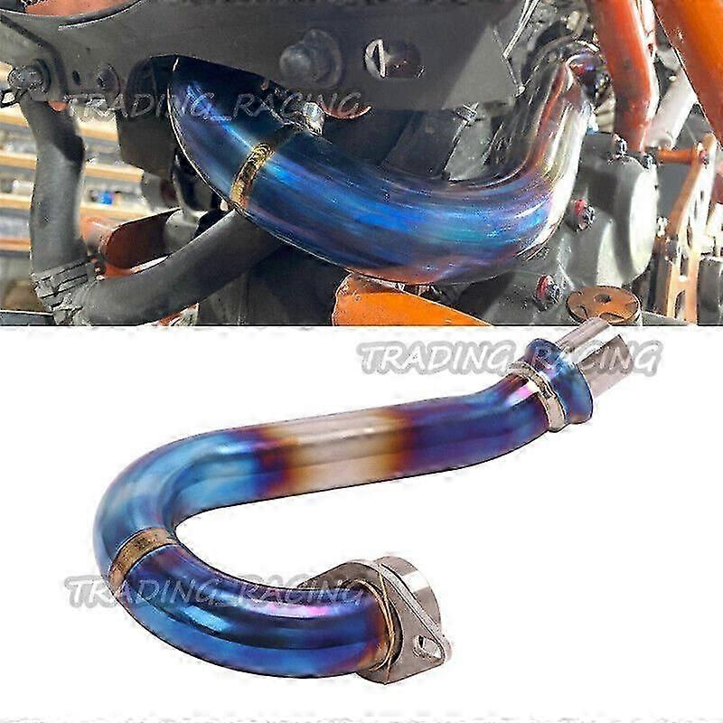 Modified Exhaust Header Front Link Pipe for KTM Duke 250 390 RC390 2017-2020