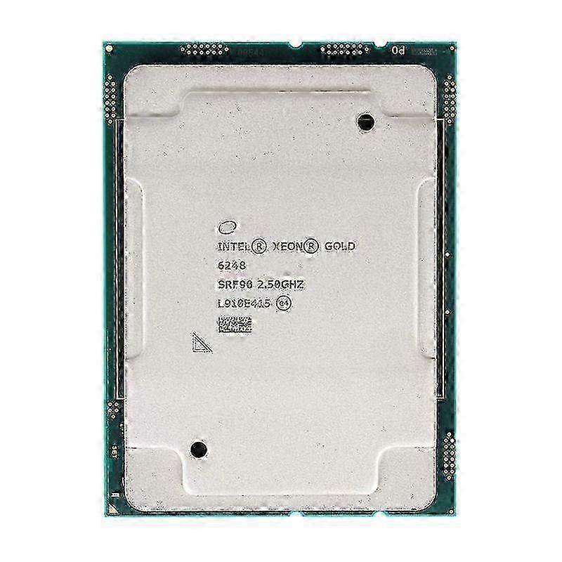 m Xeon GOLD 6248 CPU - Socket LGA 3647 20 Cores 40 Threads 2.5GHz 27.5MB L3 Cache 150W.