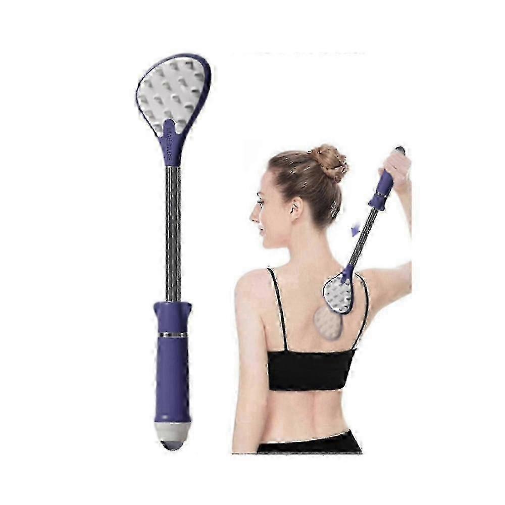w Back Scratching Massager, Tools to Relieve itching, Acupoint Massager, Portable Extendable Back Scratcher, Stainless Steel Telescoping Back Scra