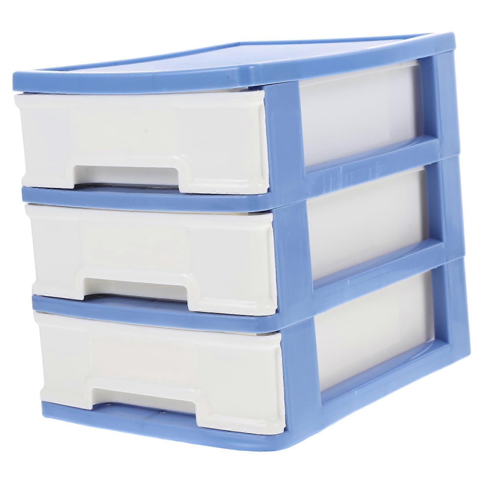 Desktop Drawer Organizer with Dustproof File Holder and Storage Drawer for Office and Classroom Use
