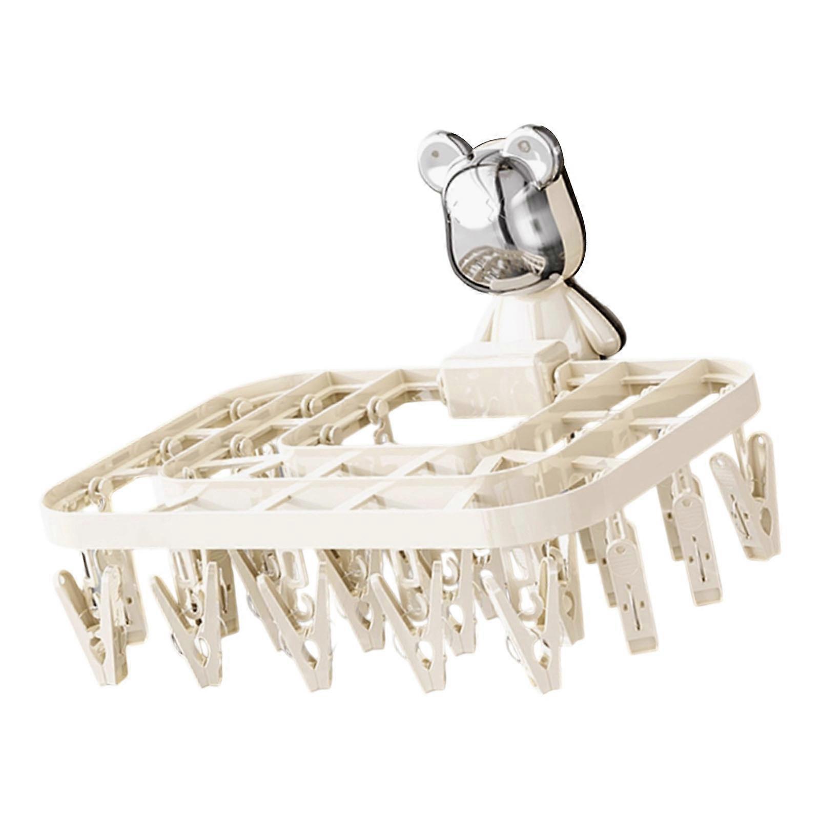 Space Efficient Sock Holder with Fall Ideal for Apartments ABS Construction Multicolor