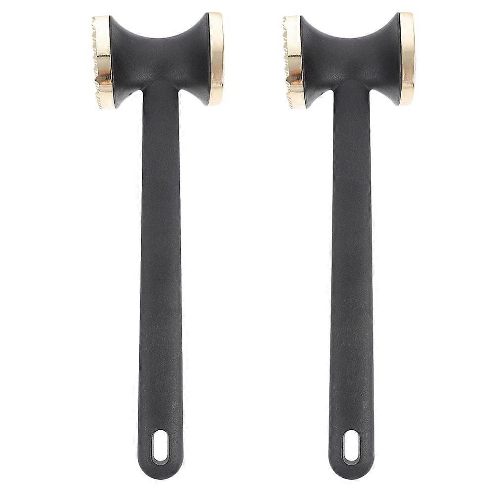 2Pcs Meat Tenderizer Dual Sided Hammers Mallet Steak Beef Hammers Kitchen Tools
