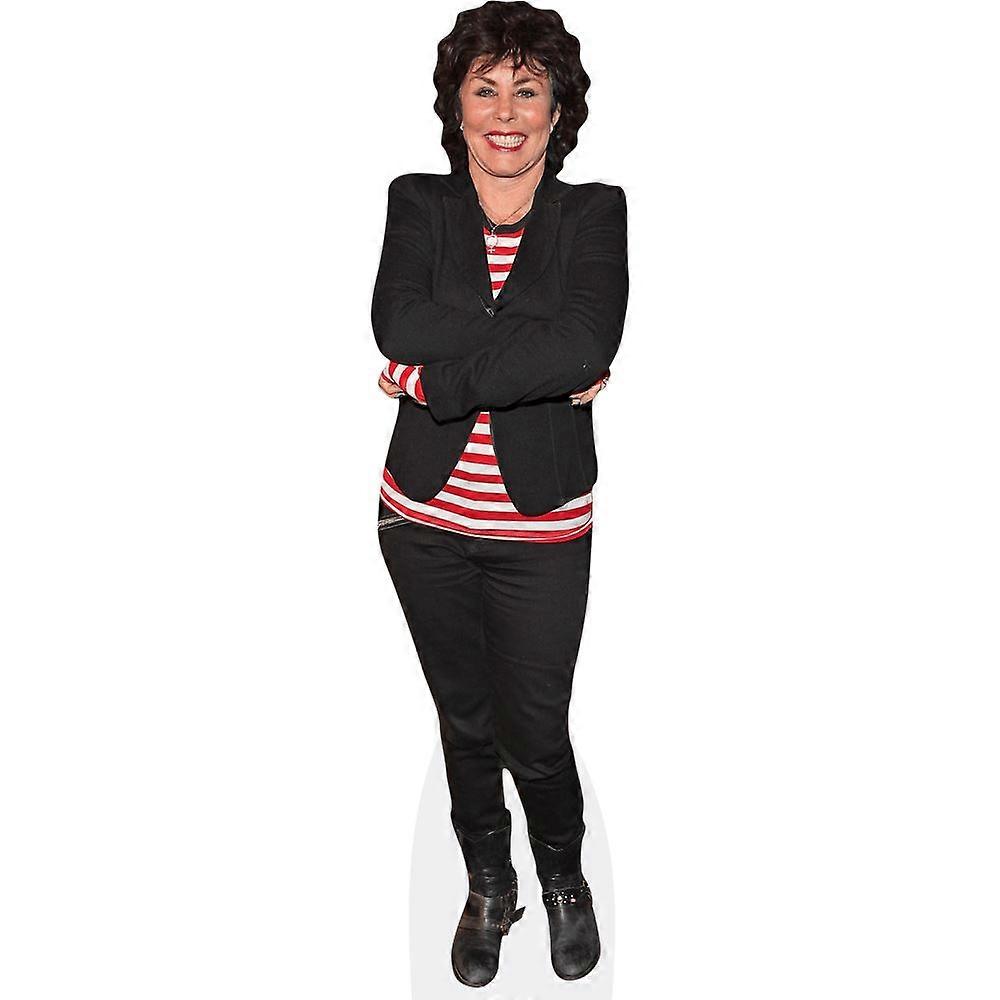 Ruby Wax (Blazer) Cardboard Cutout (lifesize OR mini size). Standee. Stand Up.
